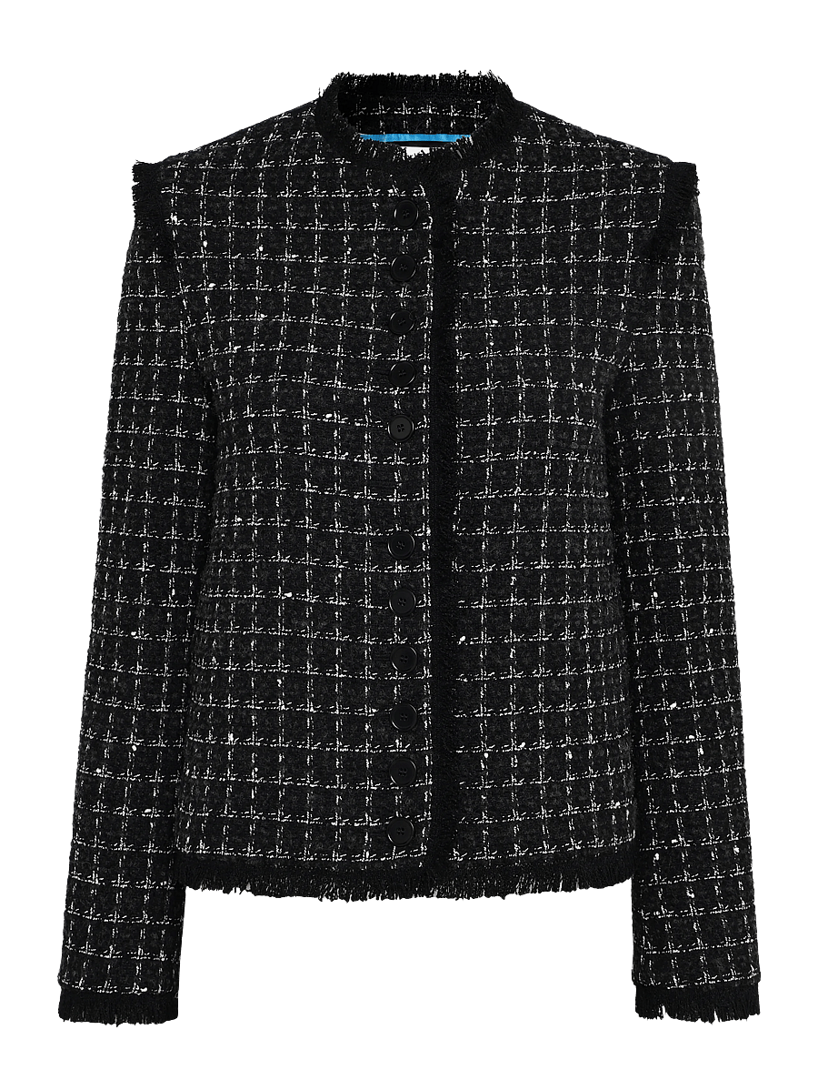 MSGM - GIACCA/JACKET - boucles - black multi - 1