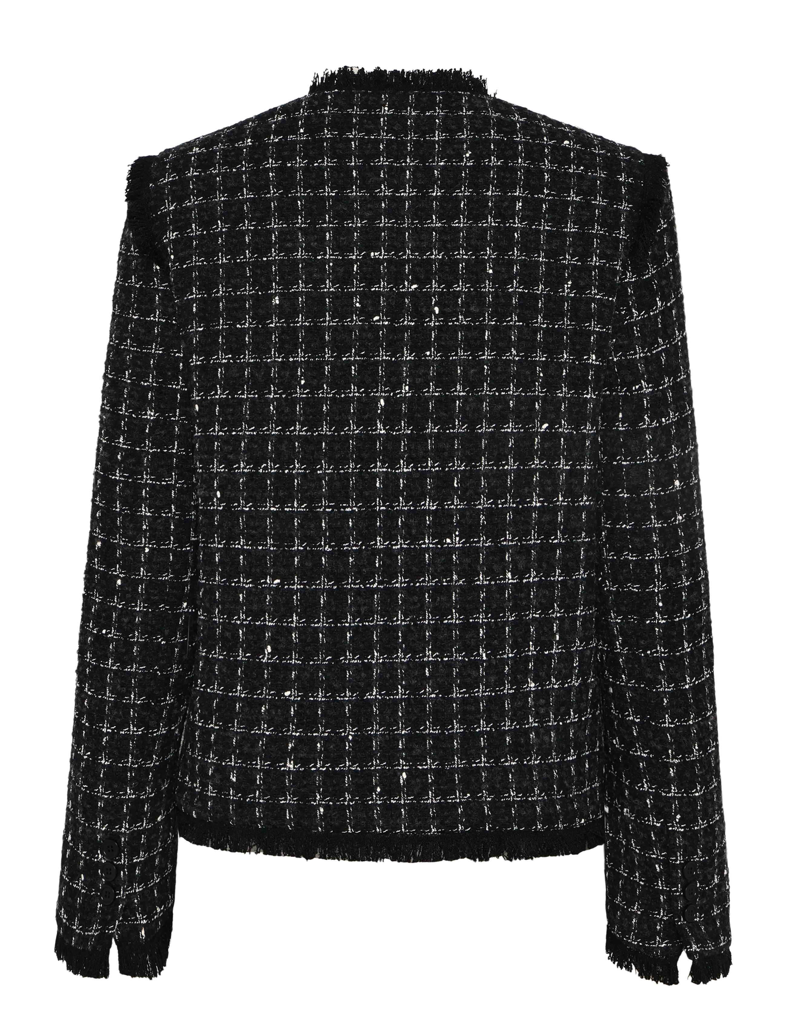 MSGM - GIACCA/JACKET - bouclés - black multi - 1