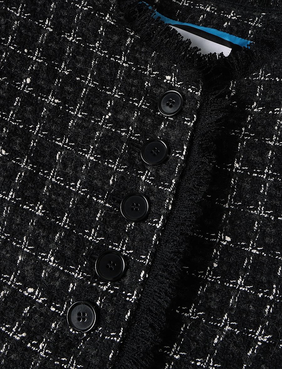 MSGM - GIACCA/JACKET - boucles - black multi - 5
