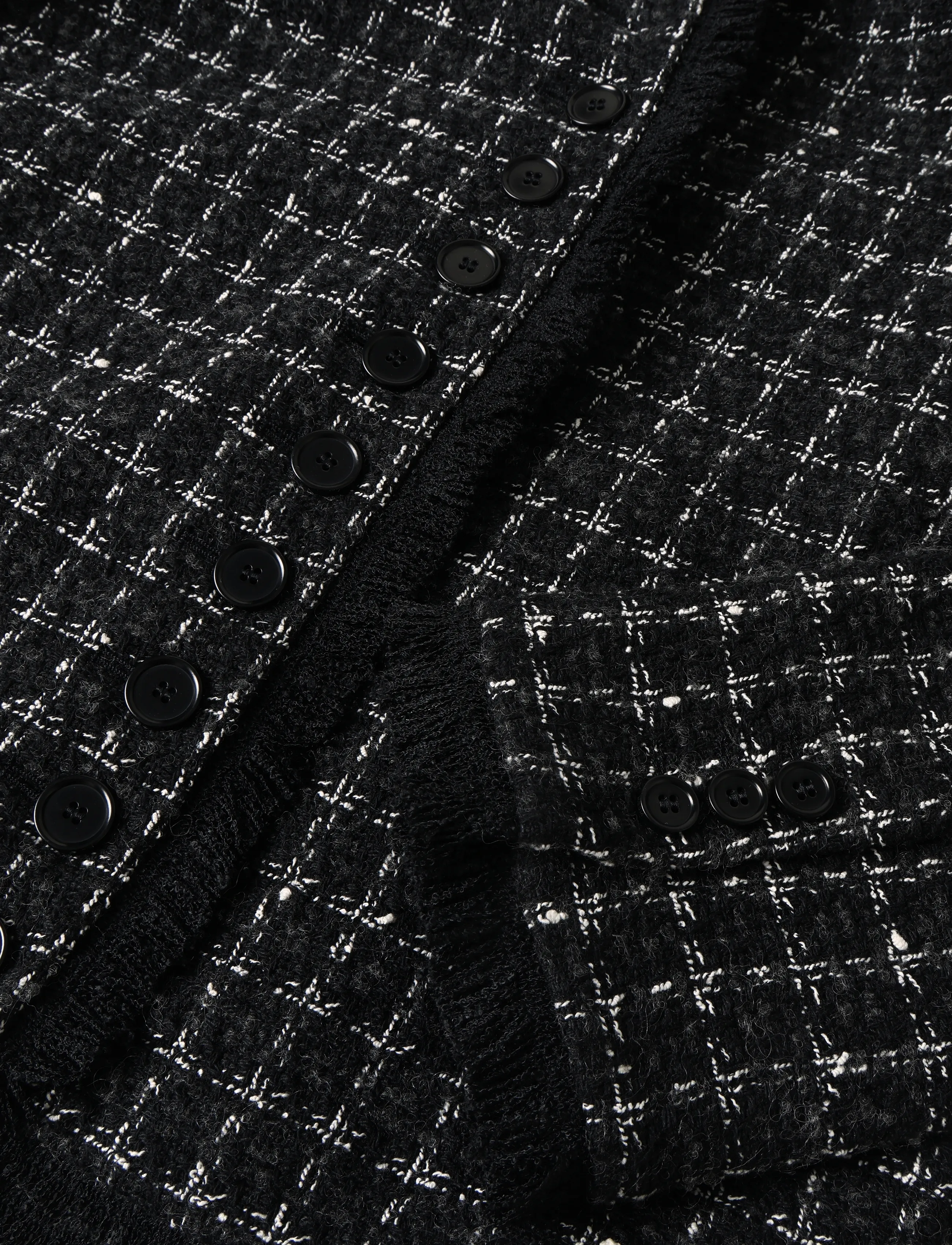 MSGM - GIACCA/JACKET - bouclés - black multi - 3