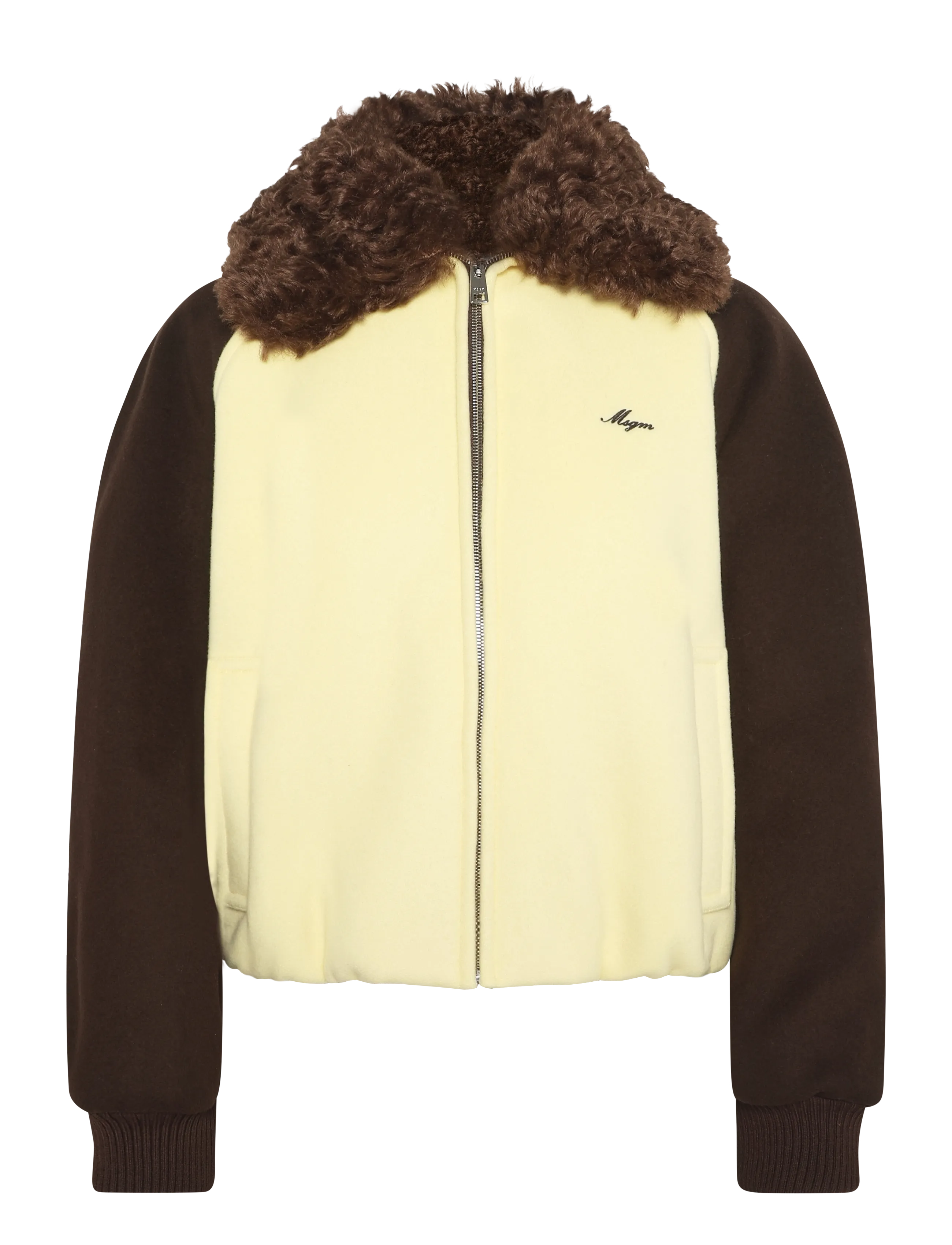 MSGM - GIUBBINO/JACKET - bomberjacken - sunny yellow - 1