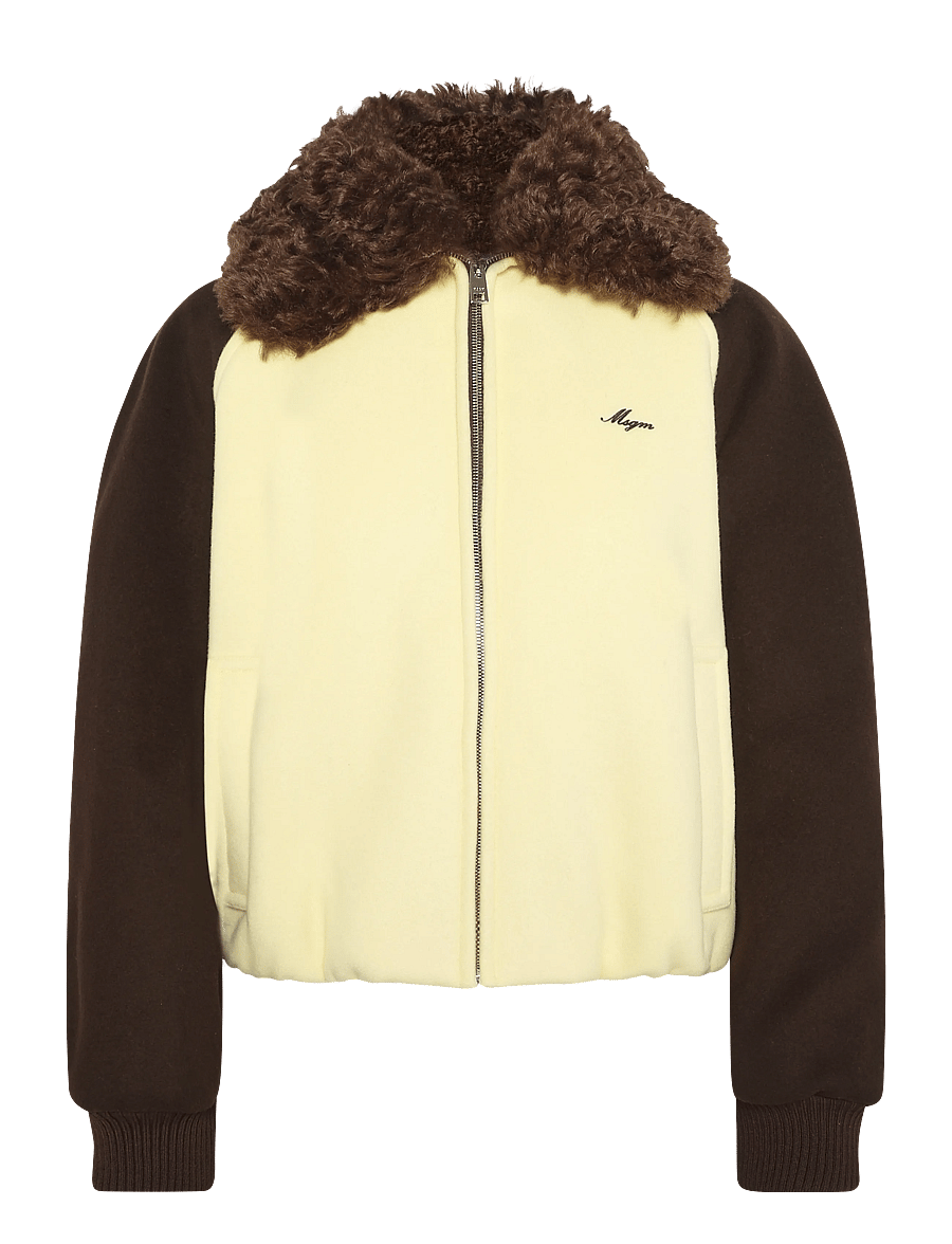 MSGM - GIUBBINO/JACKET - bomberjacken - sunny yellow - 1