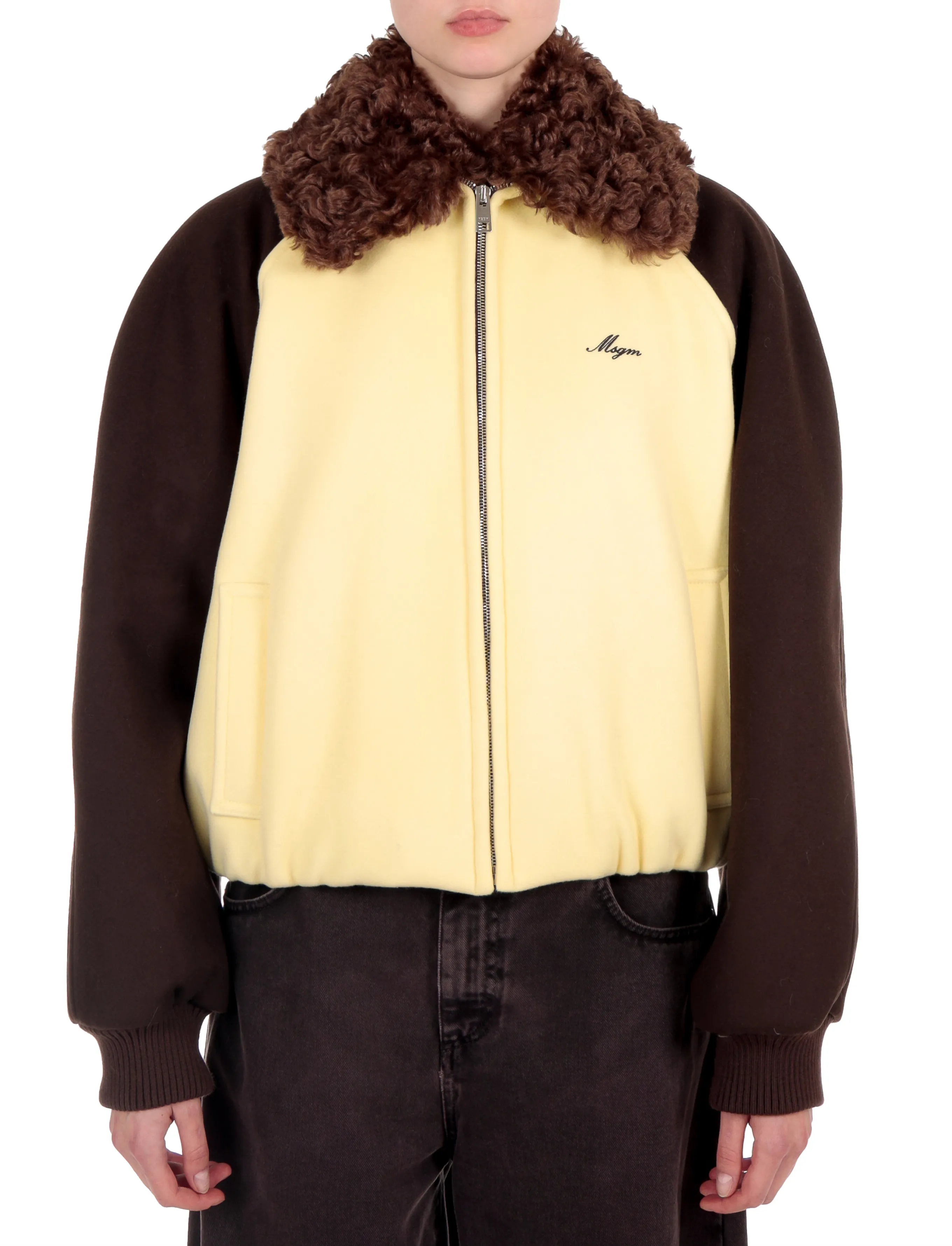 MSGM GIUBBINO/JACKET - Jacken - SUNNY YELLOW / yellow