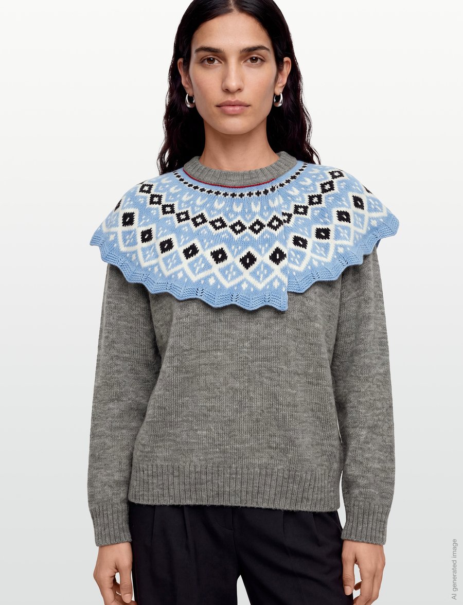 MSGM - MAGLIA/SWEATER - kampsunid - grey - 3