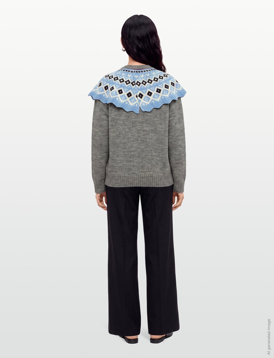 MSGM - MAGLIA/SWEATER - kampsunid - grey - 4