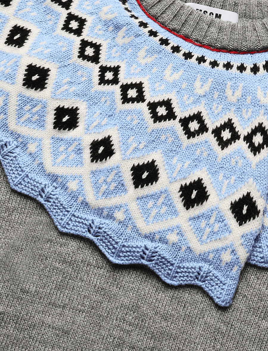MSGM - MAGLIA/SWEATER - kampsunid - grey - 5
