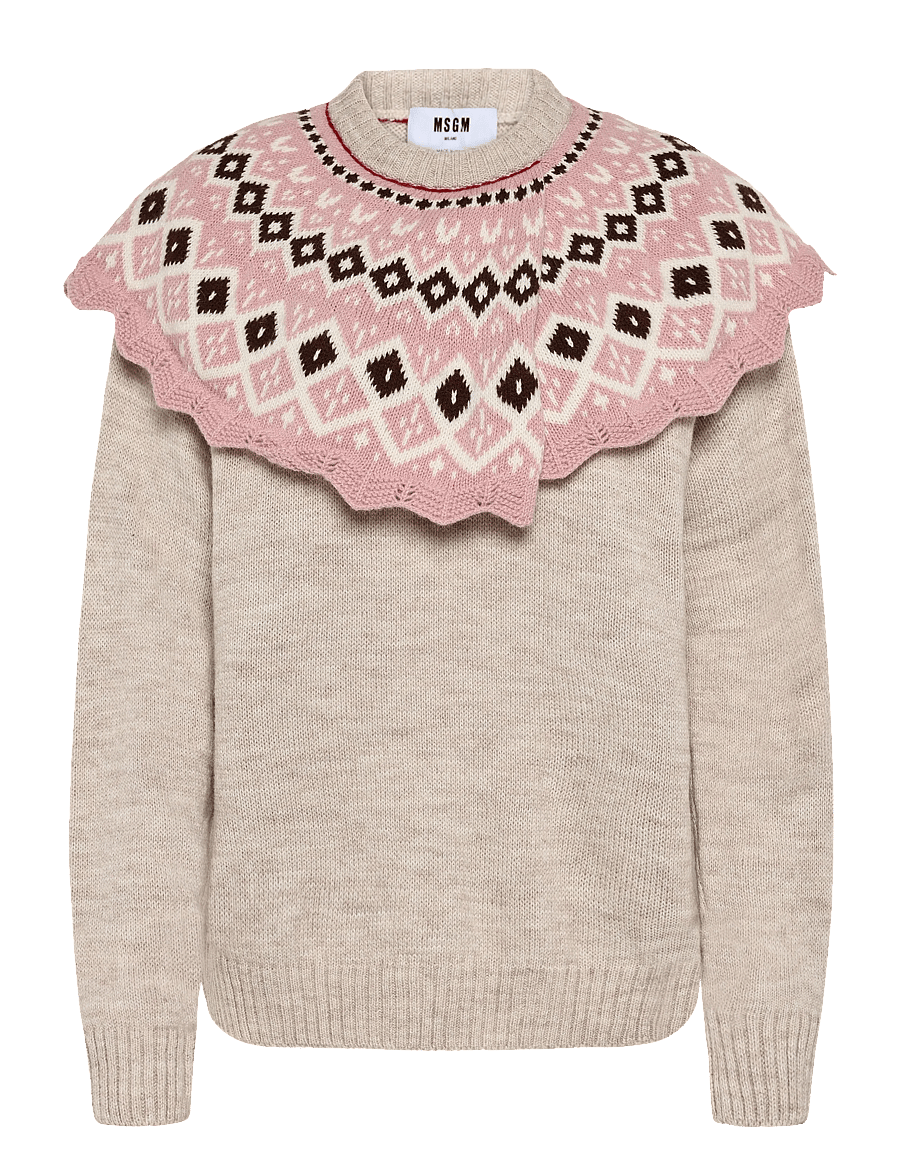 MSGM - MAGLIA/SWEATER - pullover - light beige - 0