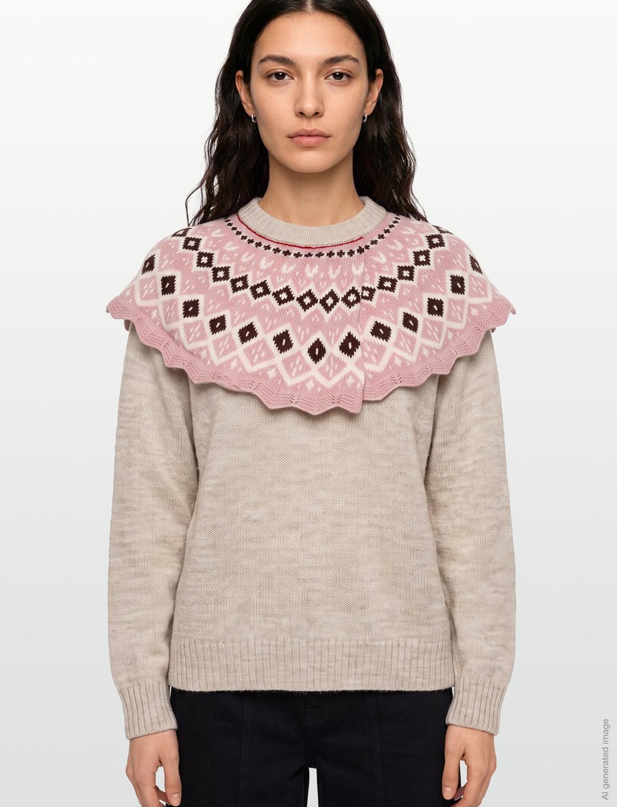 MSGM - MAGLIA/SWEATER - pullover - light beige - 3