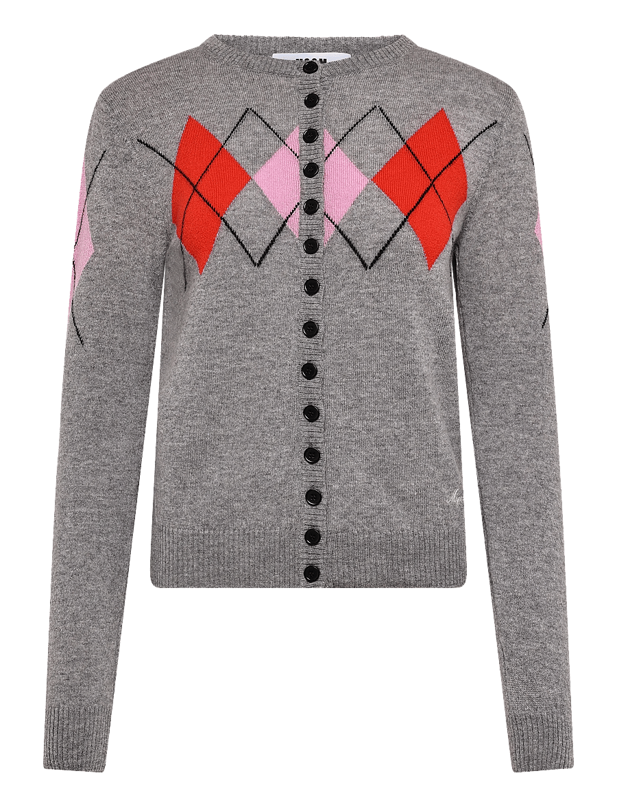 MSGM - MAGLIA/SWEATER - cashmere - grey - 0