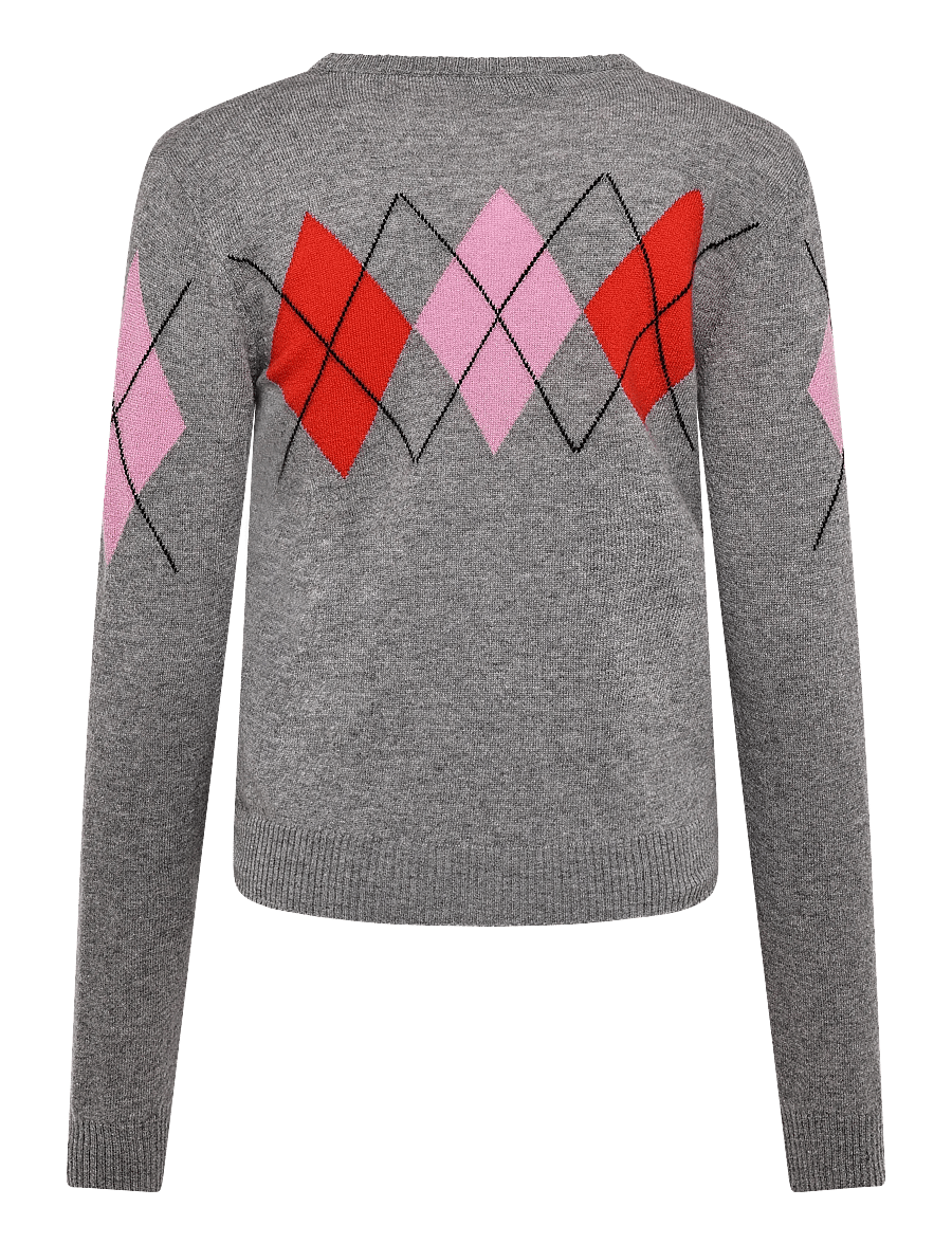 MSGM - MAGLIA/SWEATER - cashmere - grey - 1