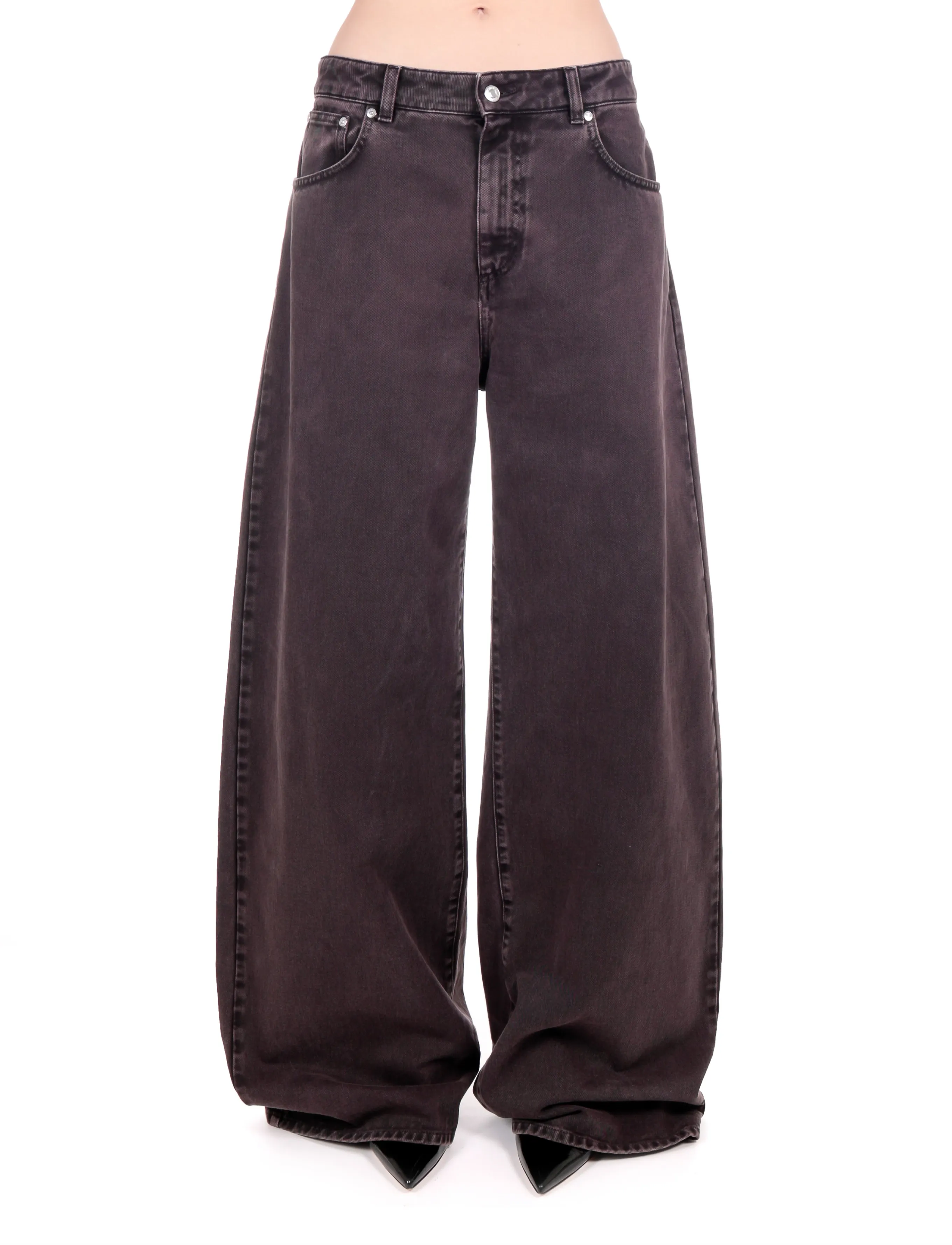 MSGM PANTALONE/PANTS - Igapäevane stiil - COCOA BROWN / brown