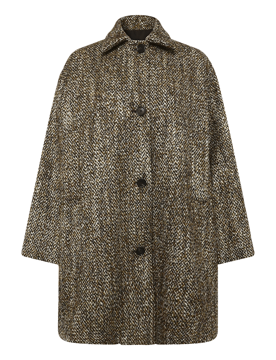 MSGM - CAPPOTTO/COAT - vinterjakker - multi brown - 0