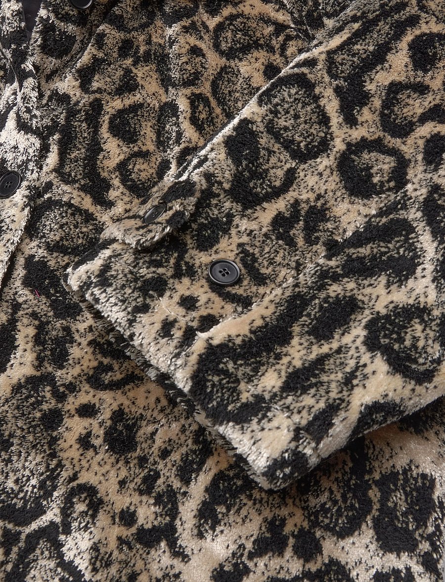MSGM - CAPPOTTO/COAT - kunstpelz - greige - 2