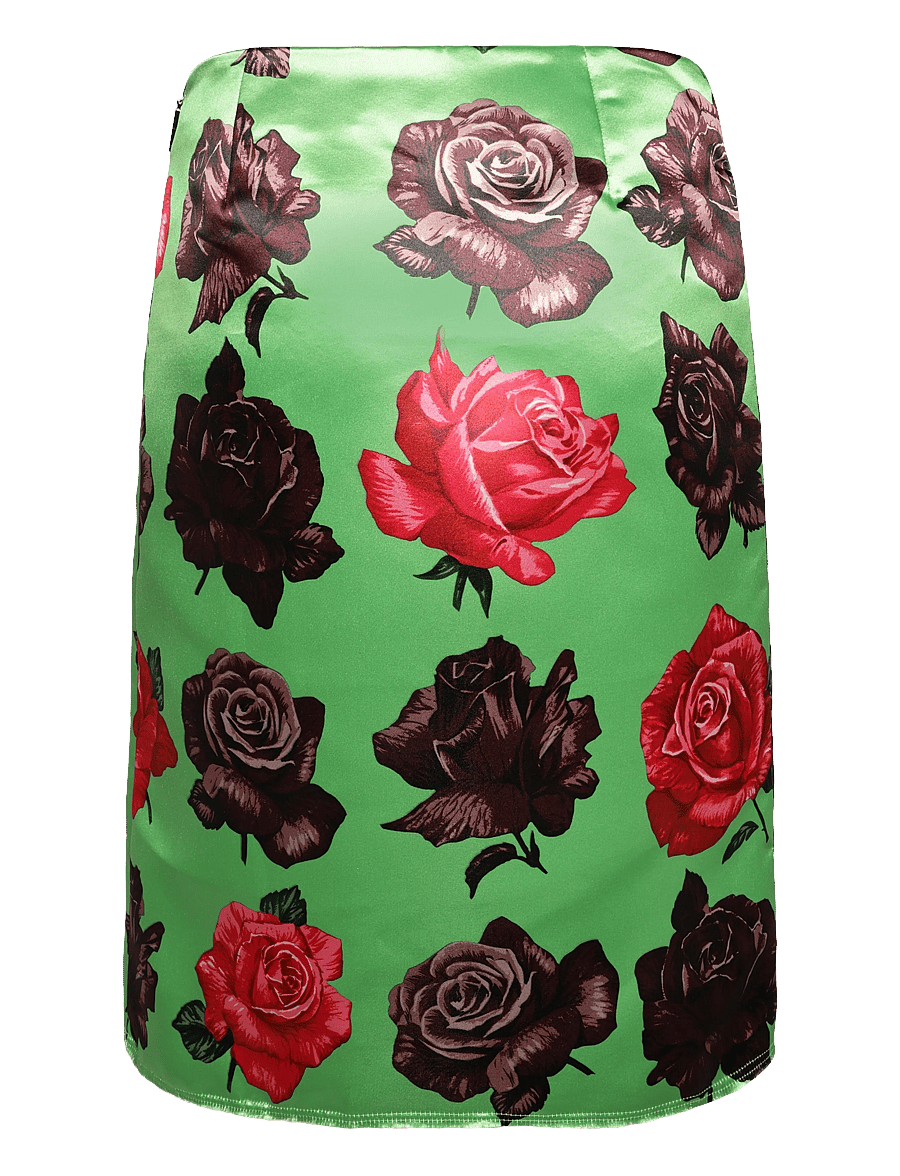 MSGM - GONNA/SKIRT - satinnederdele - lime green - 1