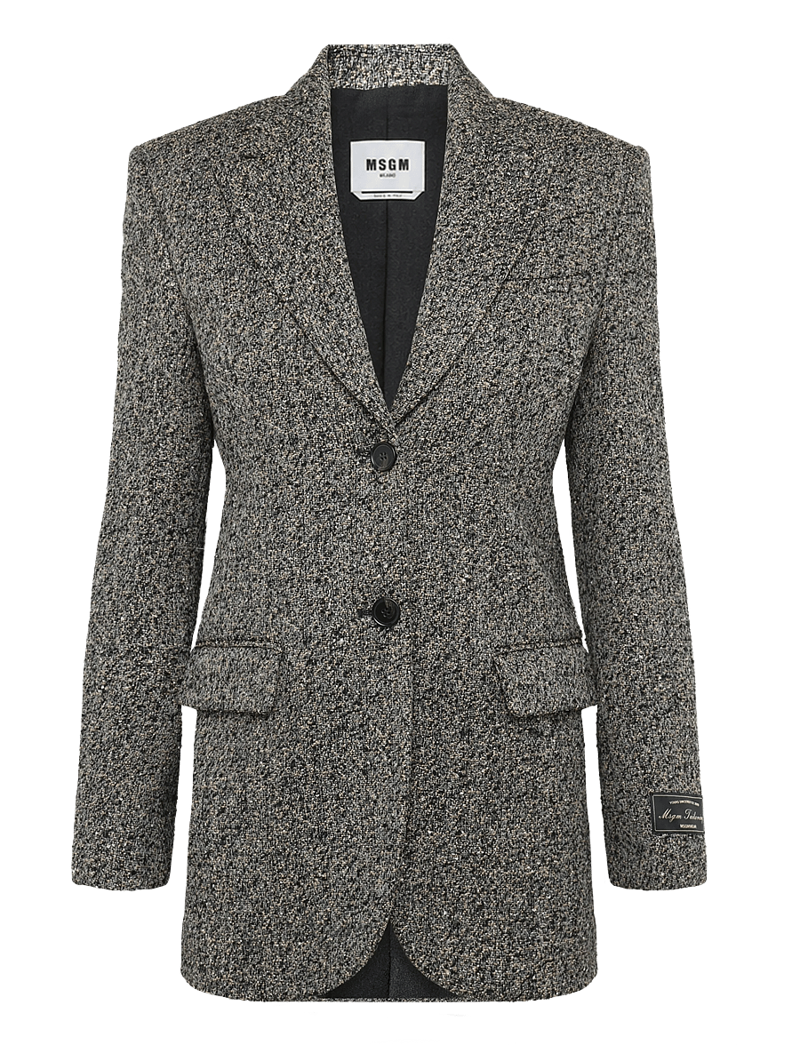 MSGM - GIACCA/JACKET - einreihige blazer - black - 0