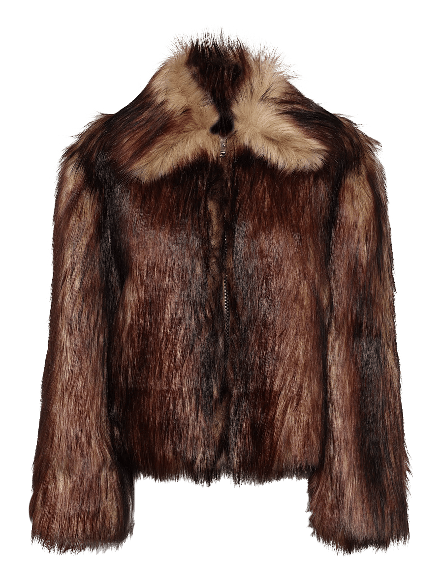MSGM - GIUBBINO/JACKET - kunstpelz - burnt brown - 0