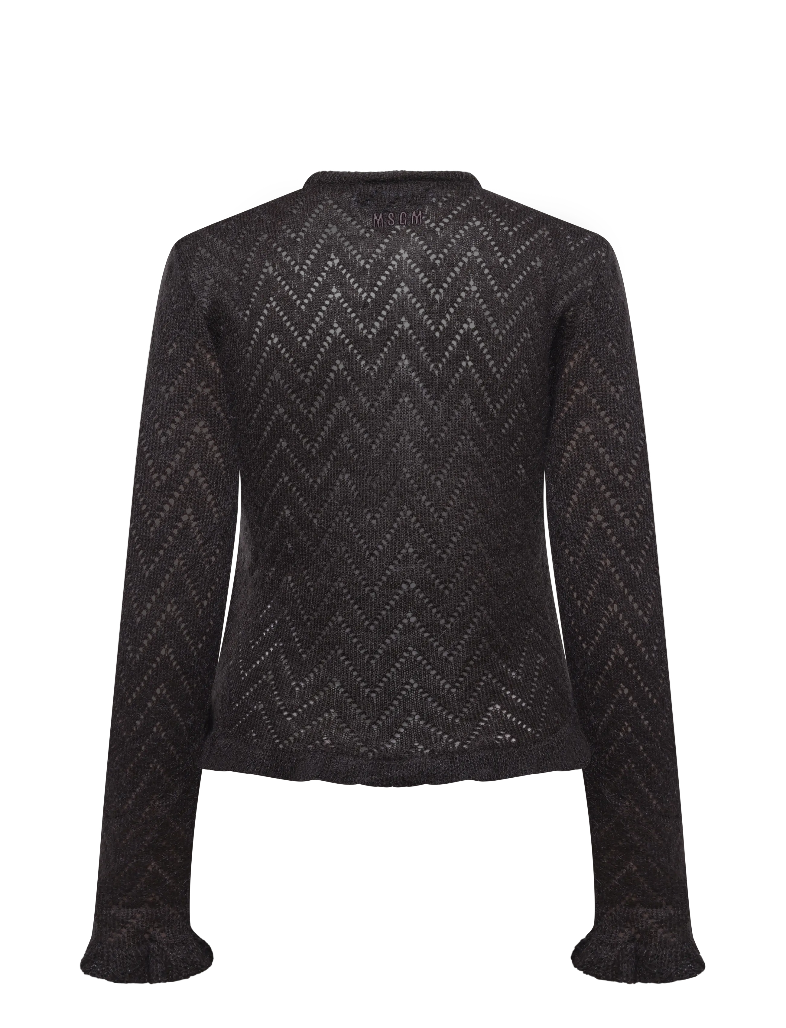 MSGM - MAGLIA/SWEATER - kardiganid - dark cocoa - 1