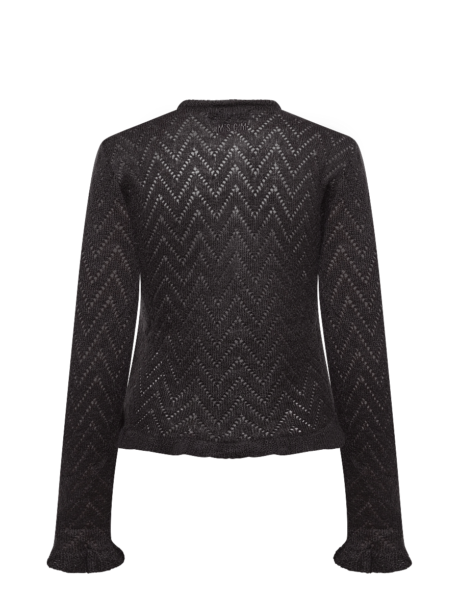 MSGM - MAGLIA/SWEATER - kardiganid - dark cocoa - 1