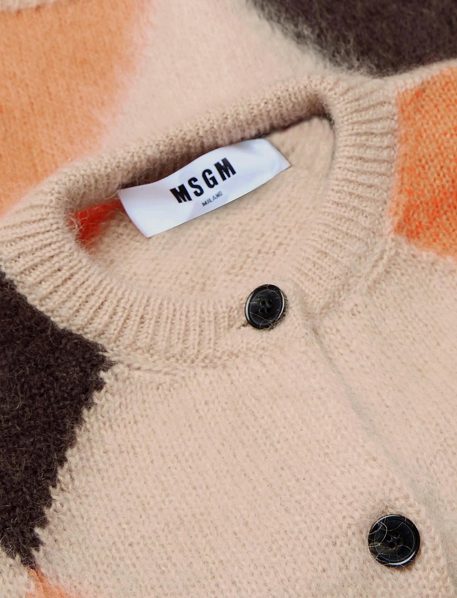 MSGM - MAGLIA/SWEATER - cardigans - barley corn - 2