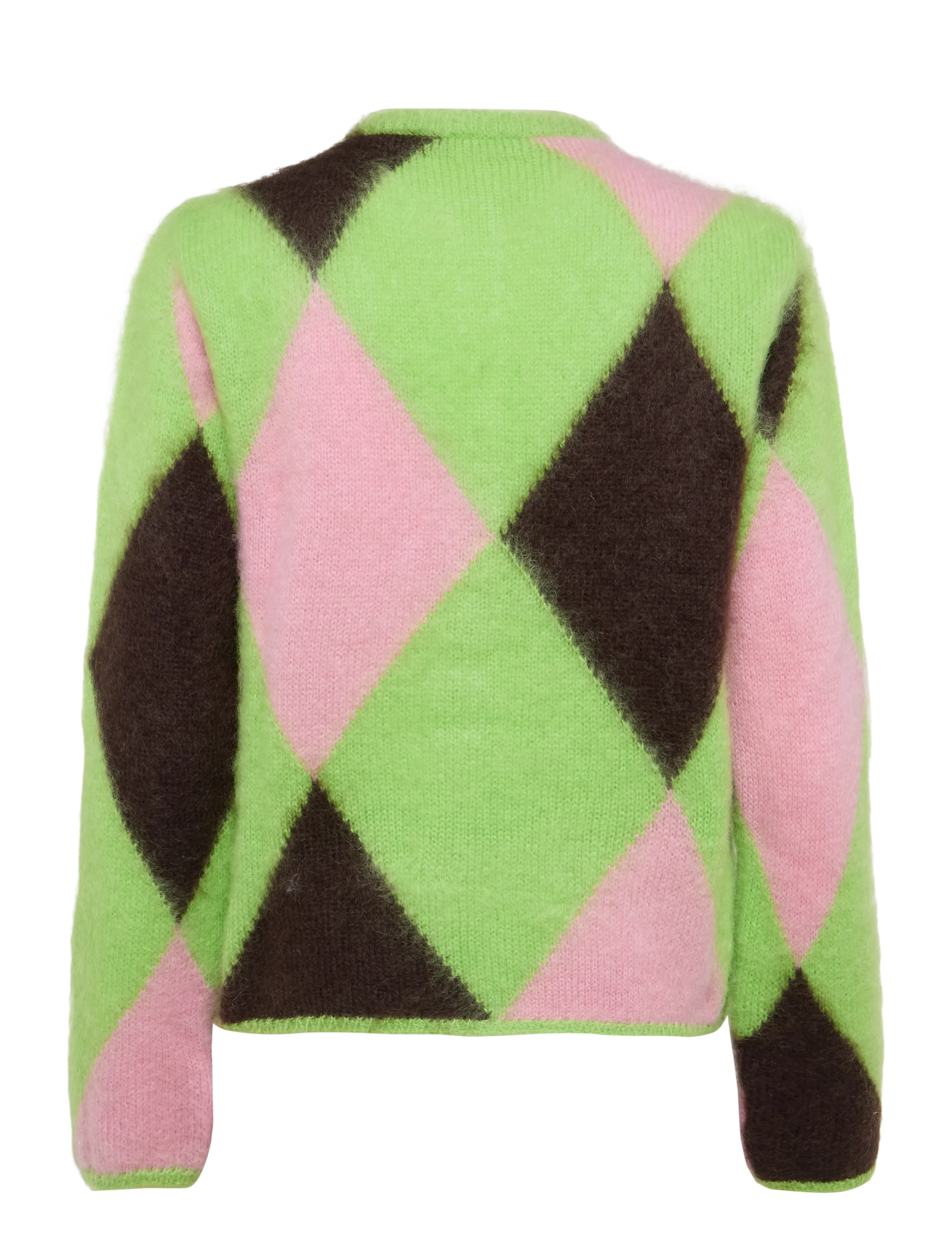 MSGM - MAGLIA/SWEATER - strickjacken - lime green - 1