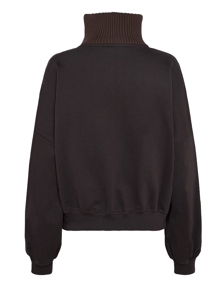 MSGM - FELPA/SWEATSHIRT - sweatshirts - dark cocoa - 1