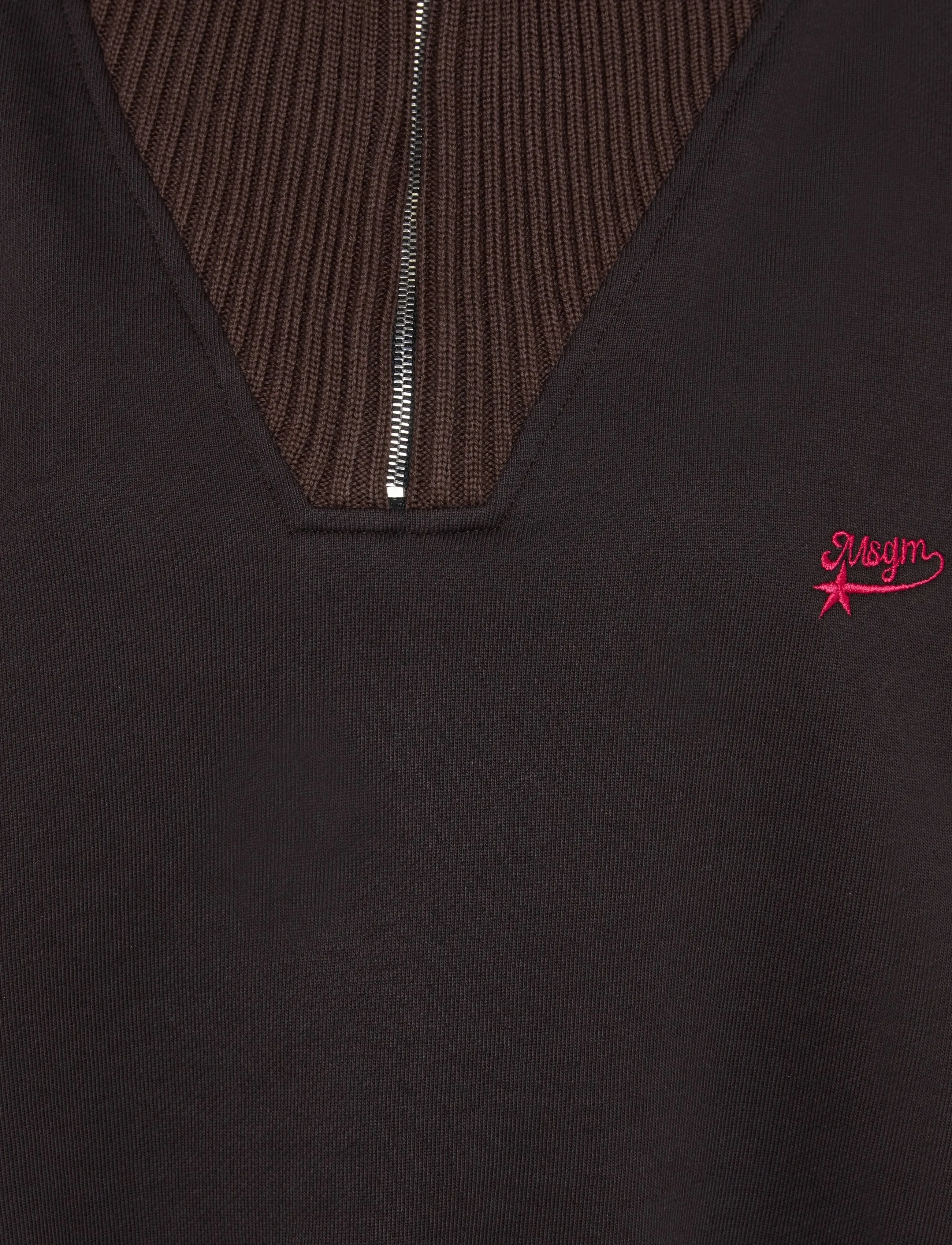MSGM - FELPA/SWEATSHIRT - dark cocoa - 2