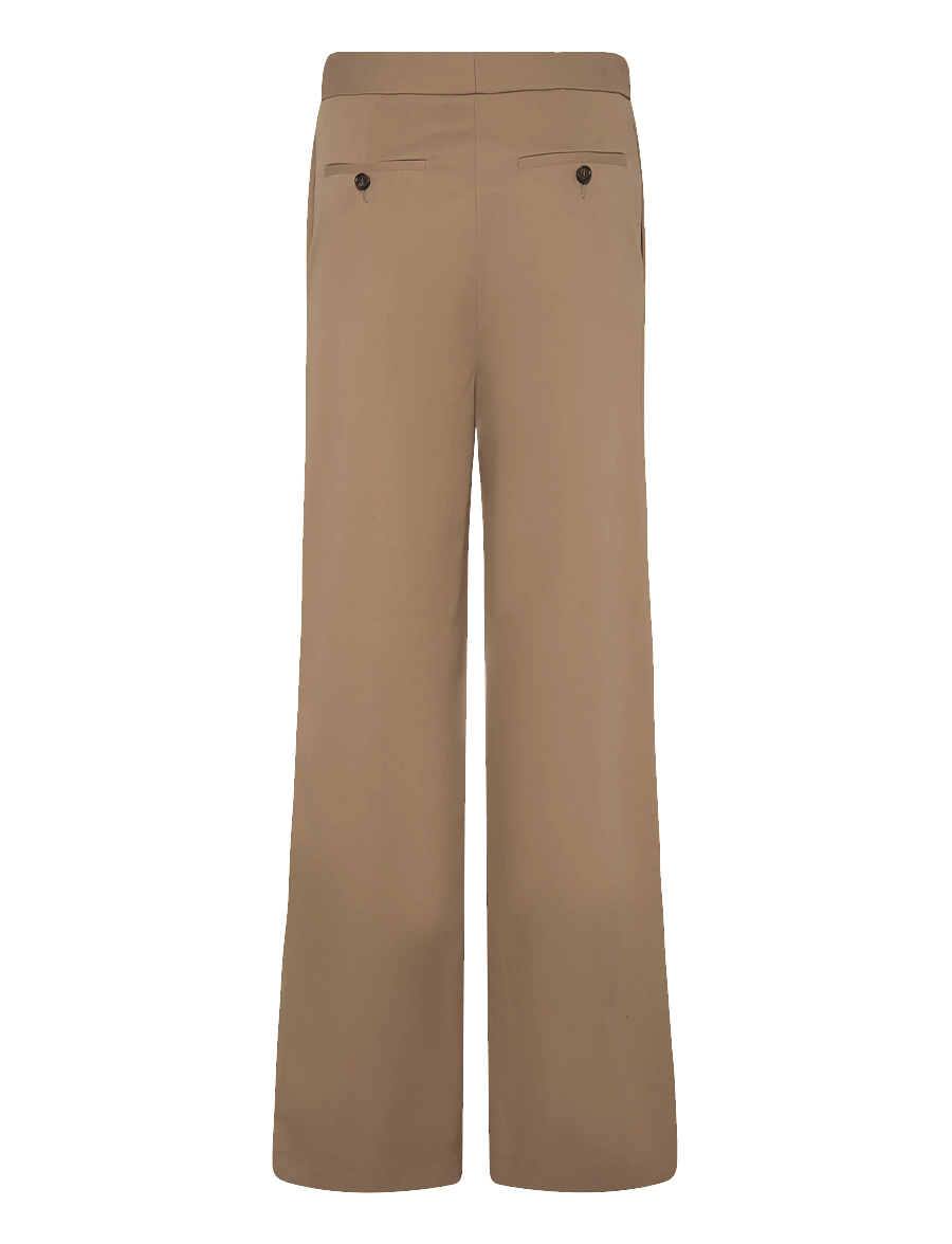 MSGM - PANTALONE/PANTS - hosen mit weitem bein - barley corn - 1
