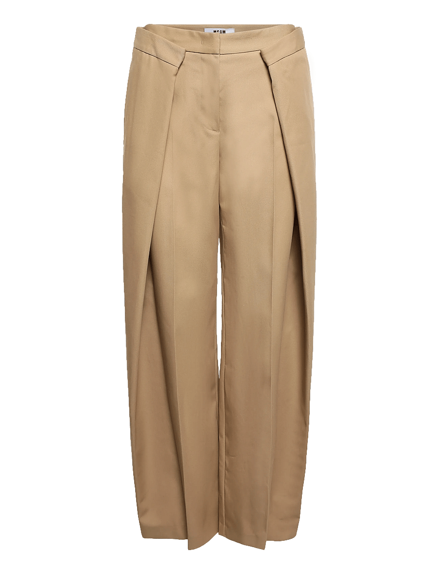 MSGM - PANTALONE/PANTS - pidulikud püksid - barley corn - 0
