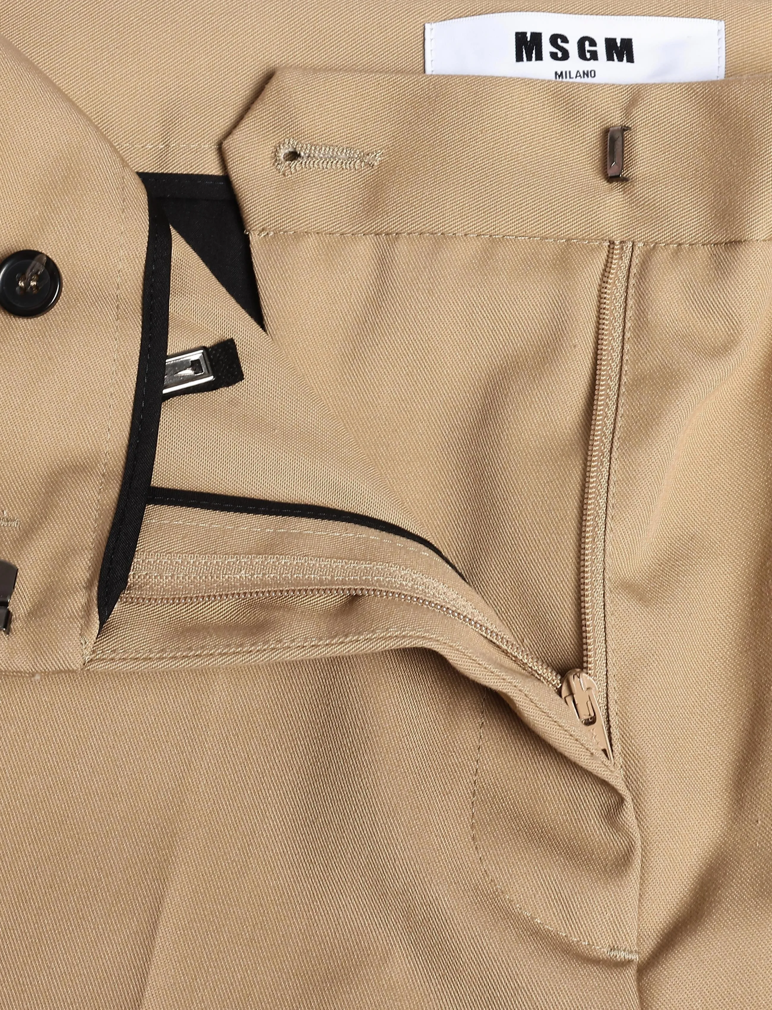 MSGM - PANTALONE/PANTS - pidulikud püksid - barley corn - 3