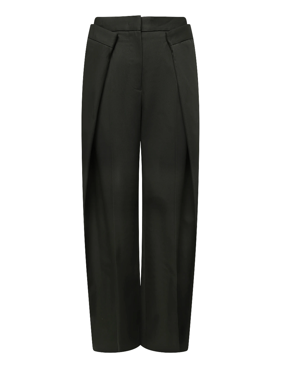 MSGM - PANTALONE/PANTS - anzugshosen - dark sage - 0