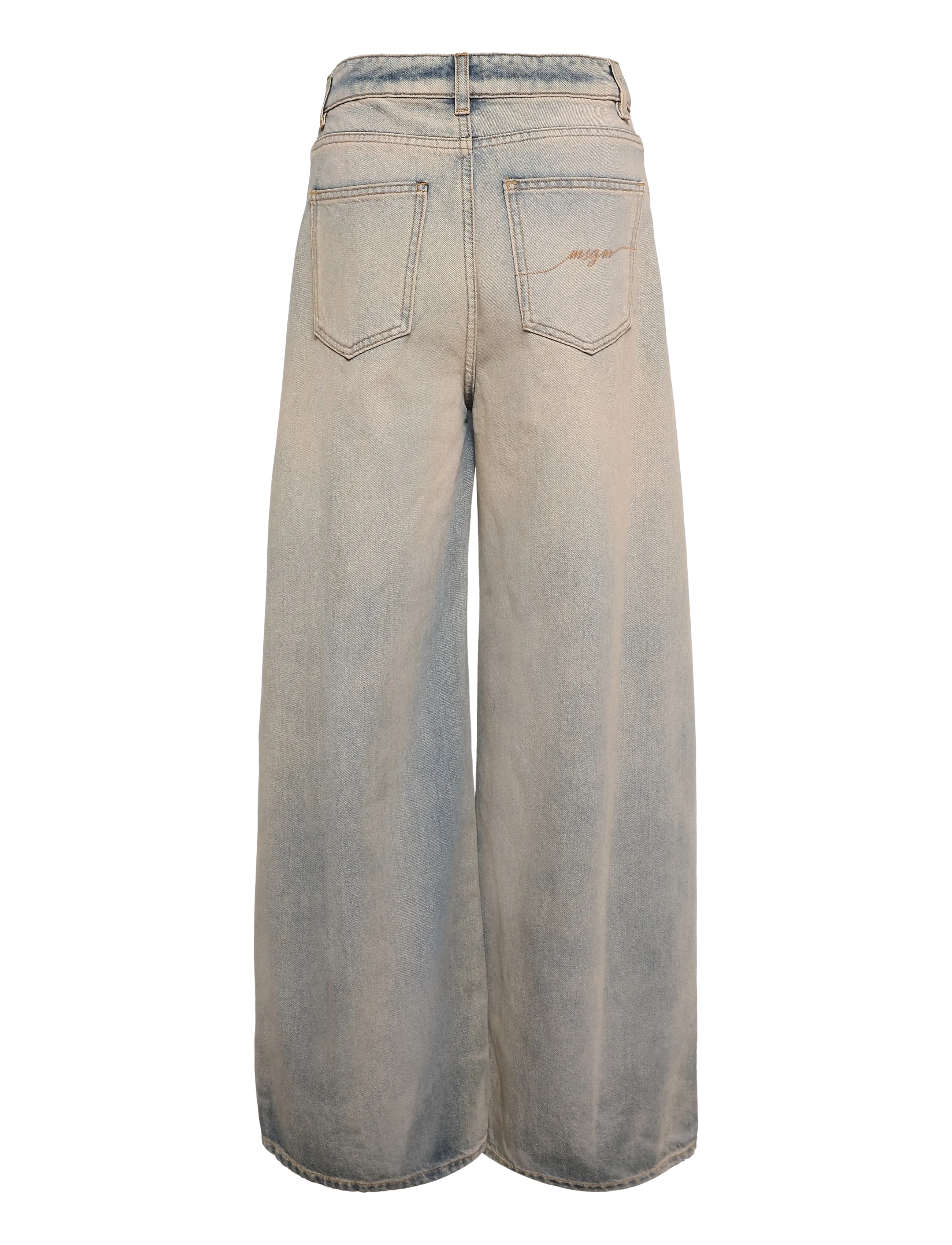MSGM - PANTALONE/PANTS - light blue - 1