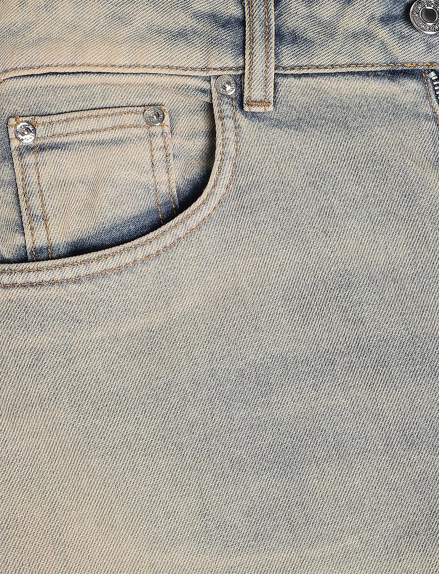 MSGM - PANTALONE/PANTS - hosen mit weitem bein - light blue - 2