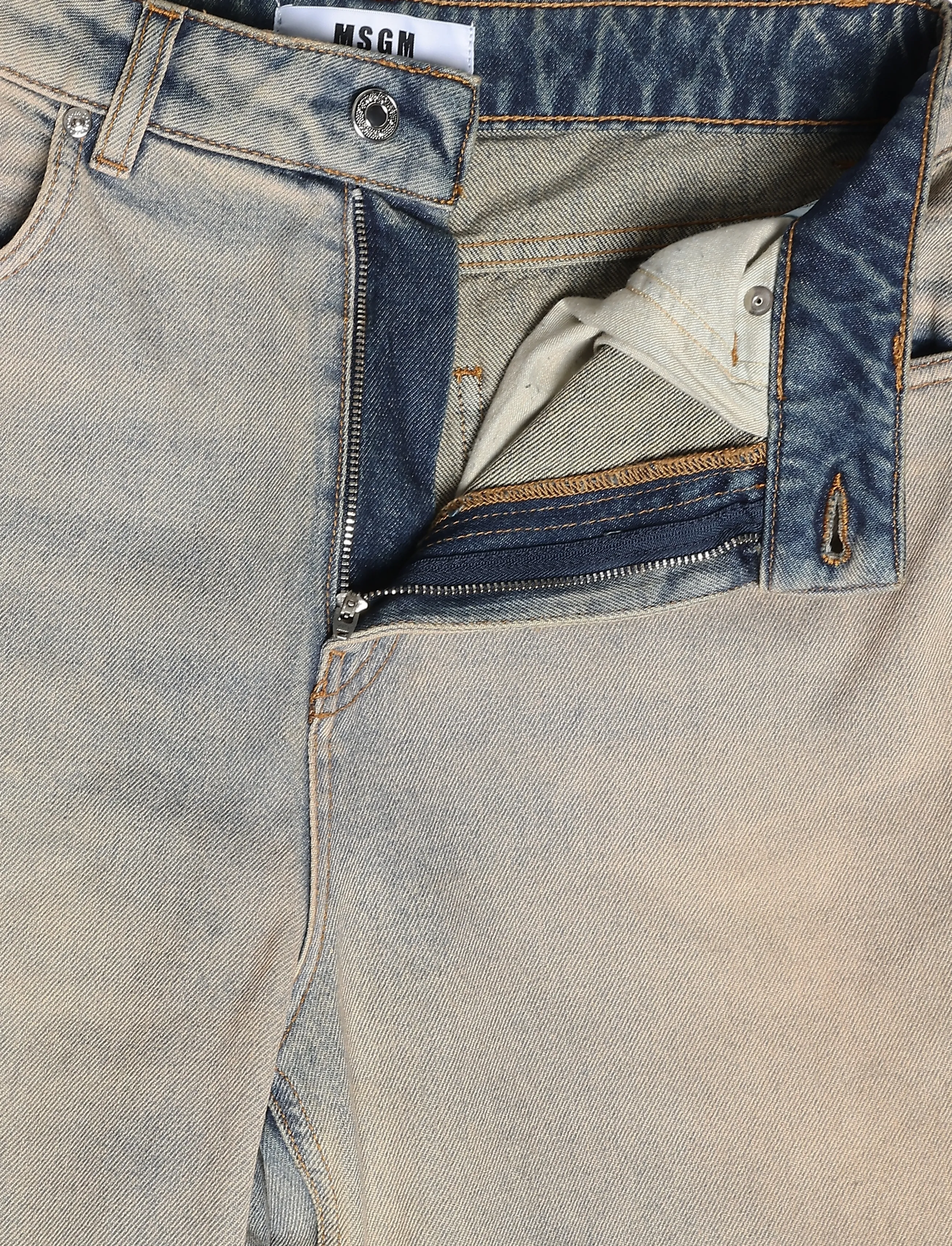 MSGM - PANTALONE/PANTS - light blue - 3