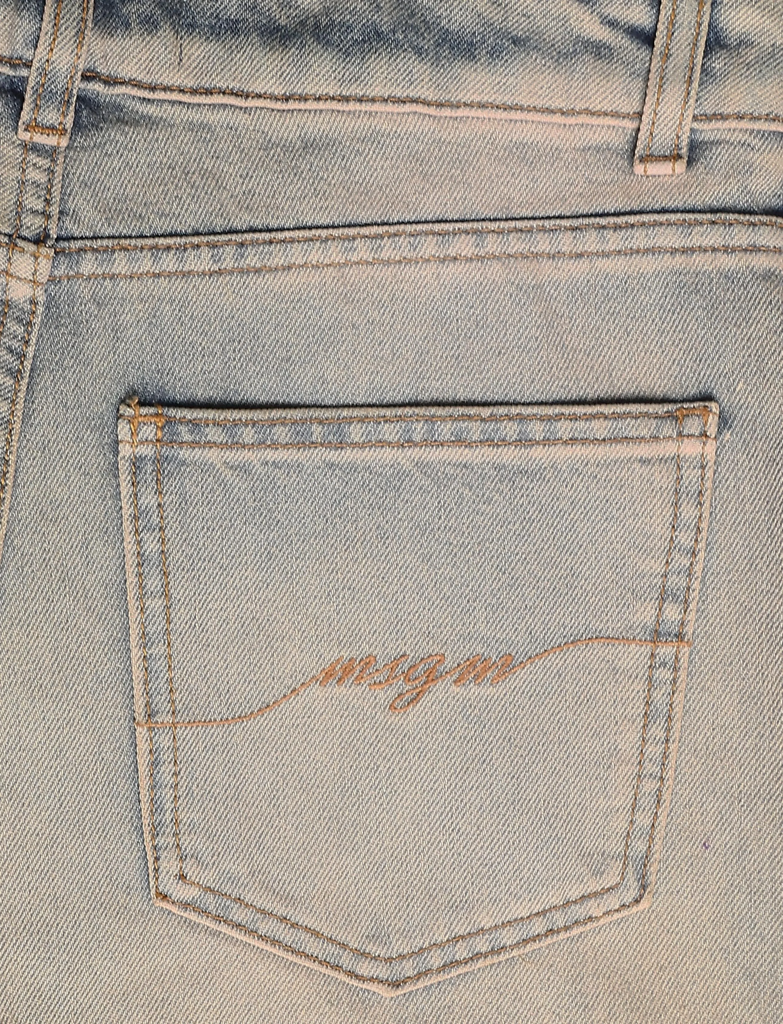 MSGM - PANTALONE/PANTS - light blue - 4