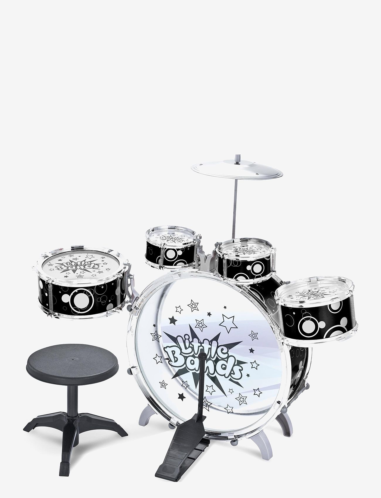 Music - MU Drum set - musikinstrument - black - 0
