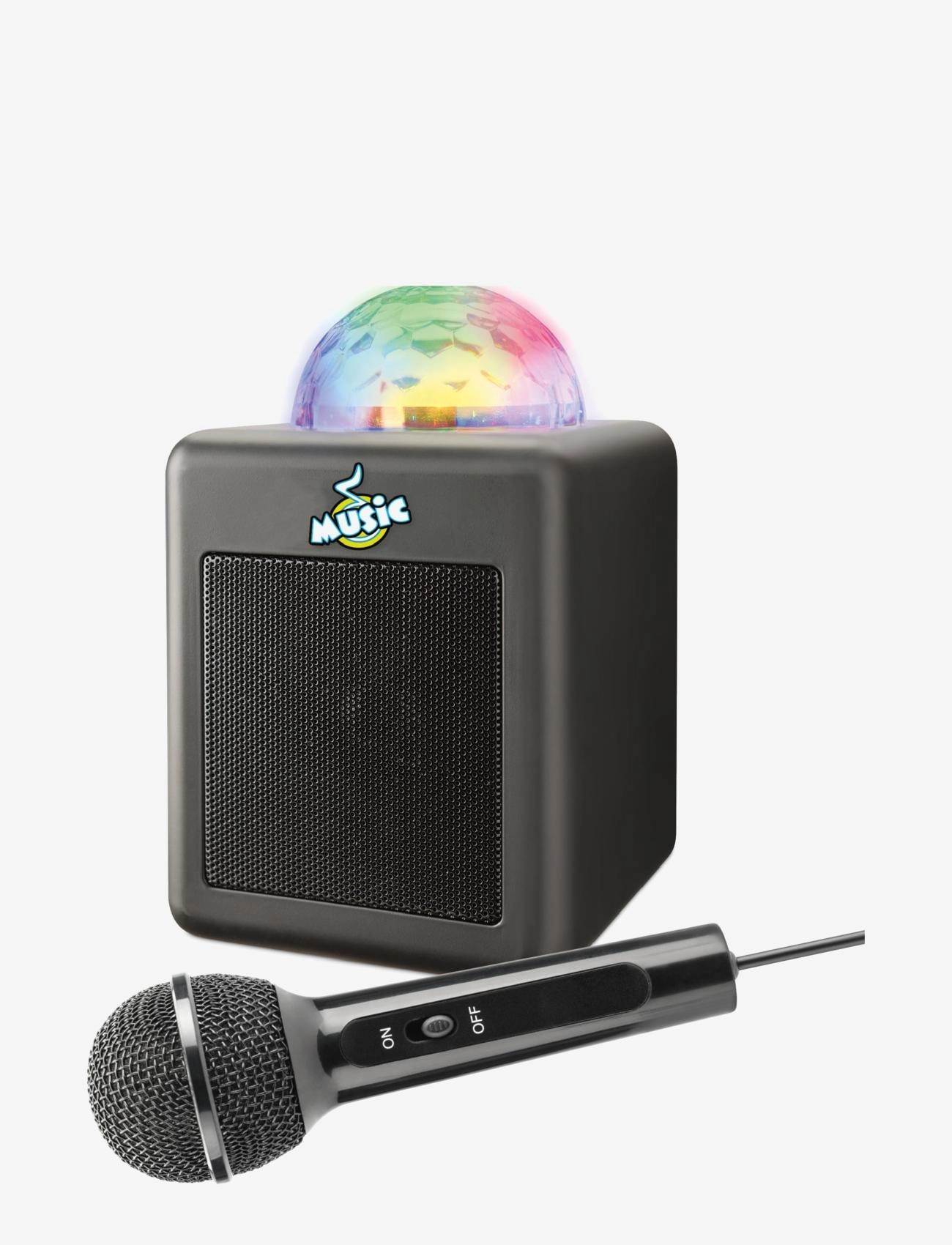 Music MU Karaoke BT Disco Speaker w/Mic - Musikinstrumenter - BLACK / black