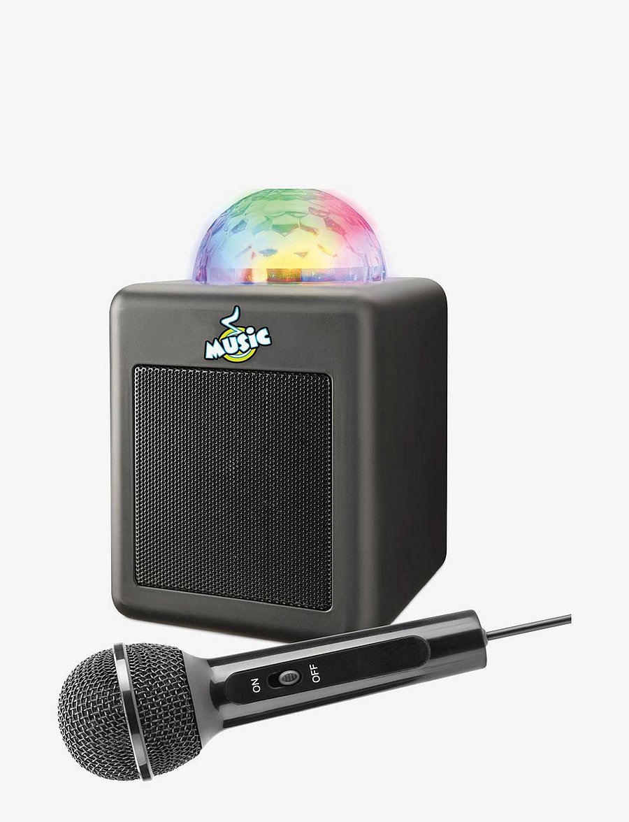 Music - MU Karaoke BT Disco Speaker w/Mic - musikinstrument - black - 0