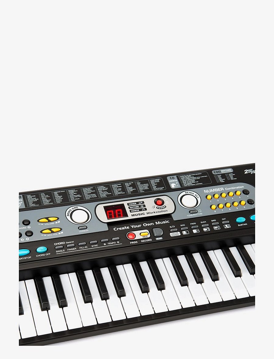 Music - MU Keyboard 54 keys - hljóðfæri - black - 1