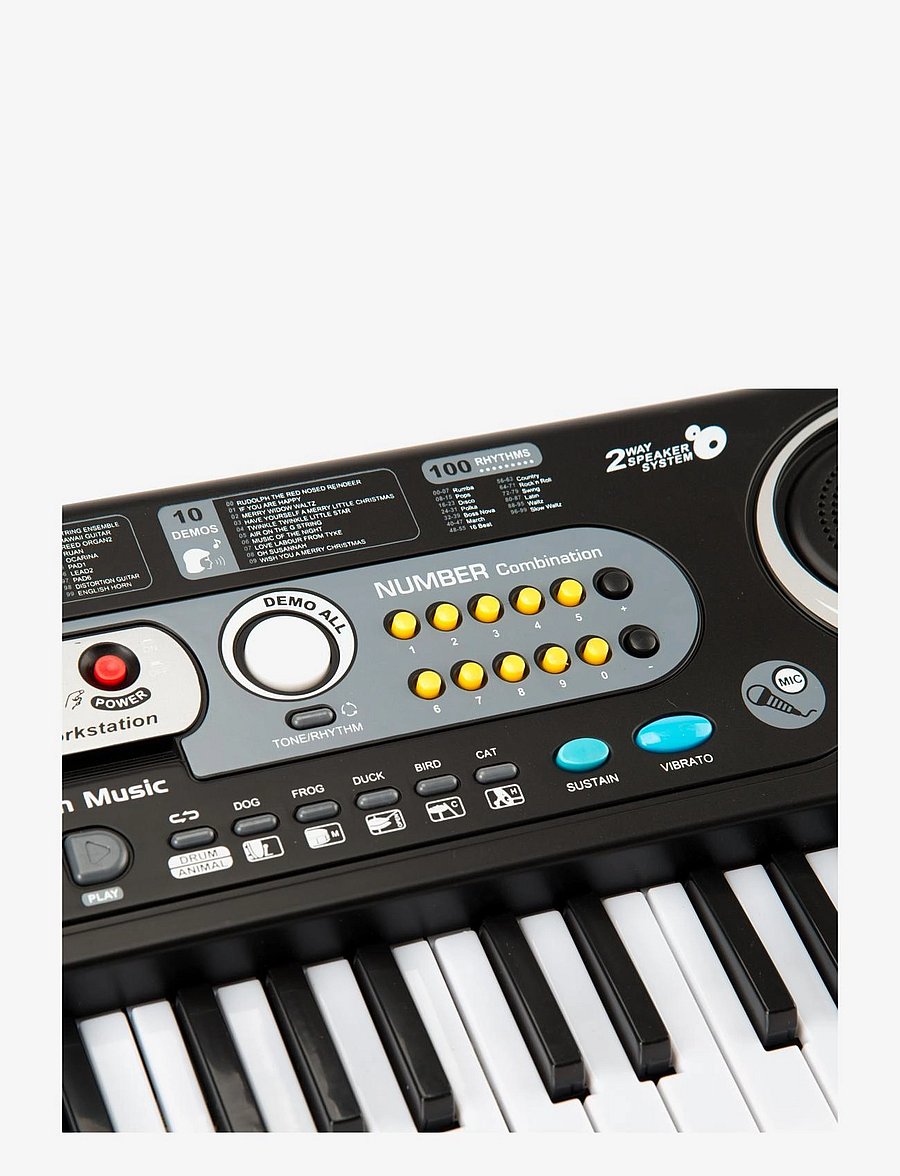 Music - MU Keyboard 54 keys - hljóðfæri - black - 2