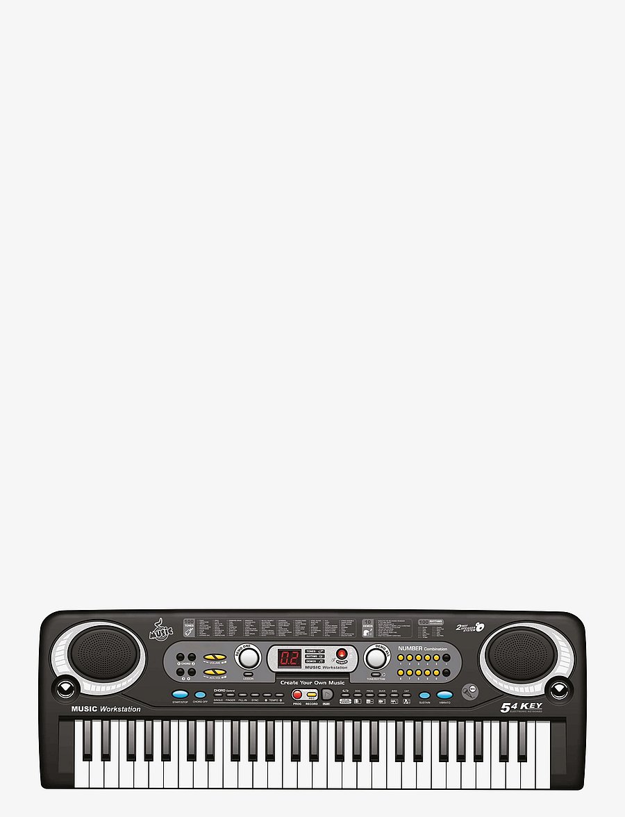 Music - MU Keyboard 54 keys - hljóðfæri - black - 4