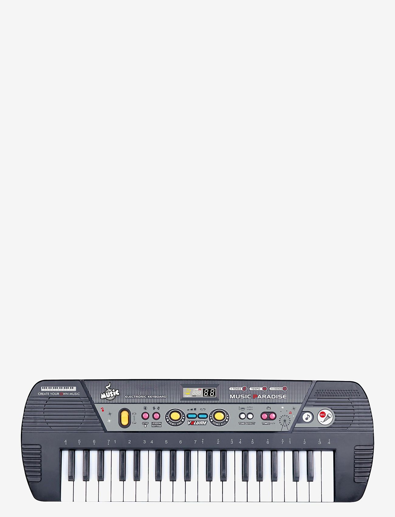 Music - MU Keyboard 37 keys - musical instruments - black - 0