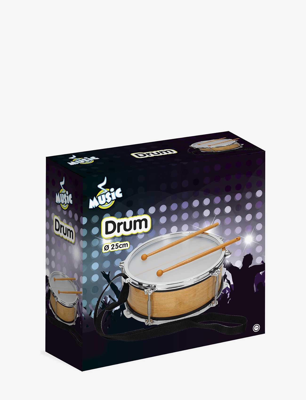 Music - MUSIC Snare Drum 25cm - musical instruments - multi coloured - 1