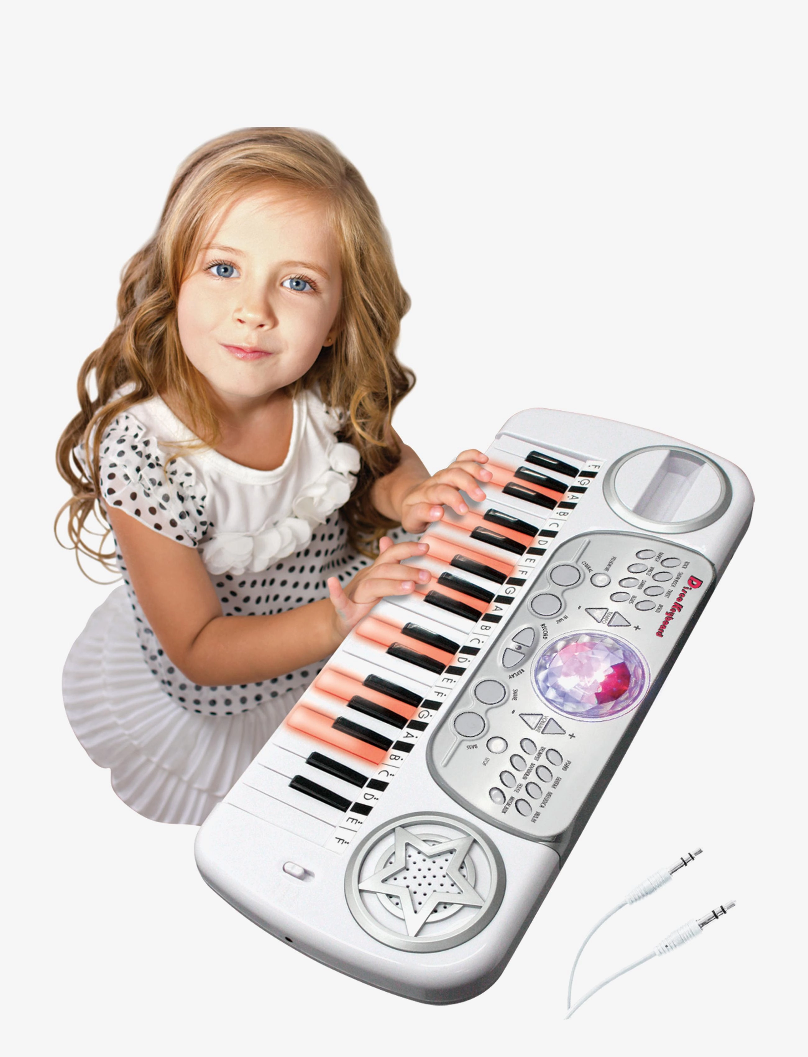 Music - MUSIC Disco Learning Keyboard - musikinstrument - multi coloured - 1