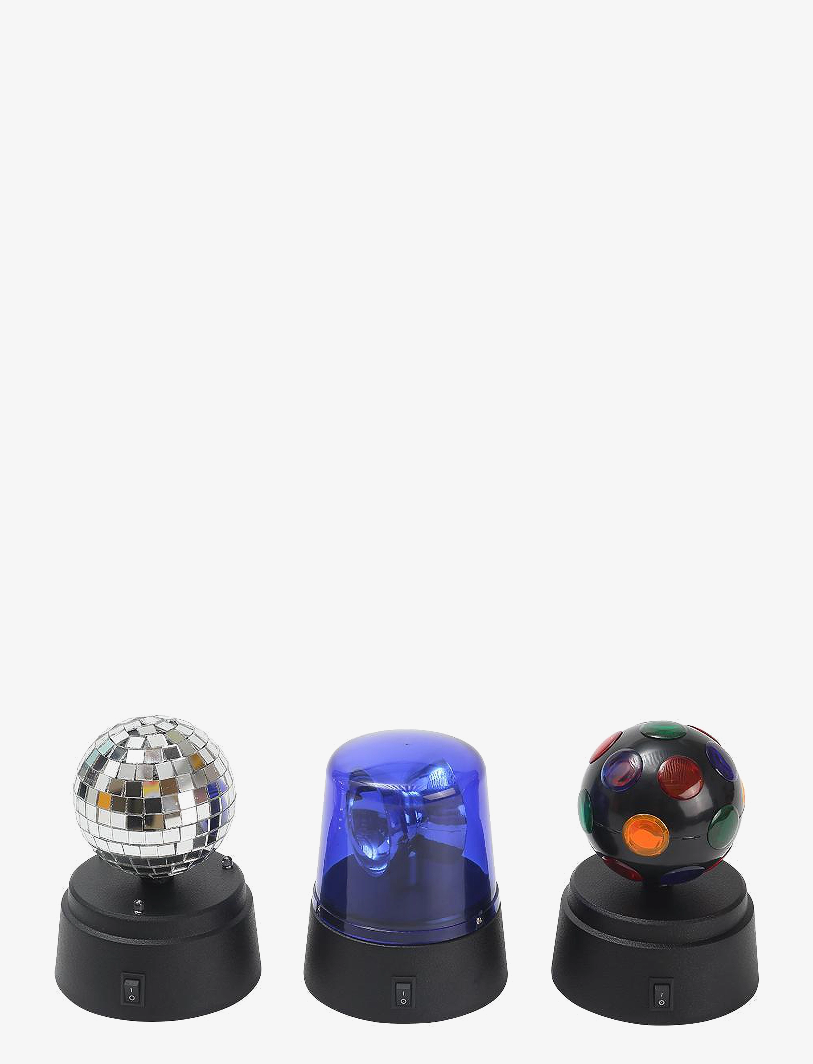 Music Disco Set 3-In-1, Party Supplies, Multi/mønstret, Str: ONE SIZE