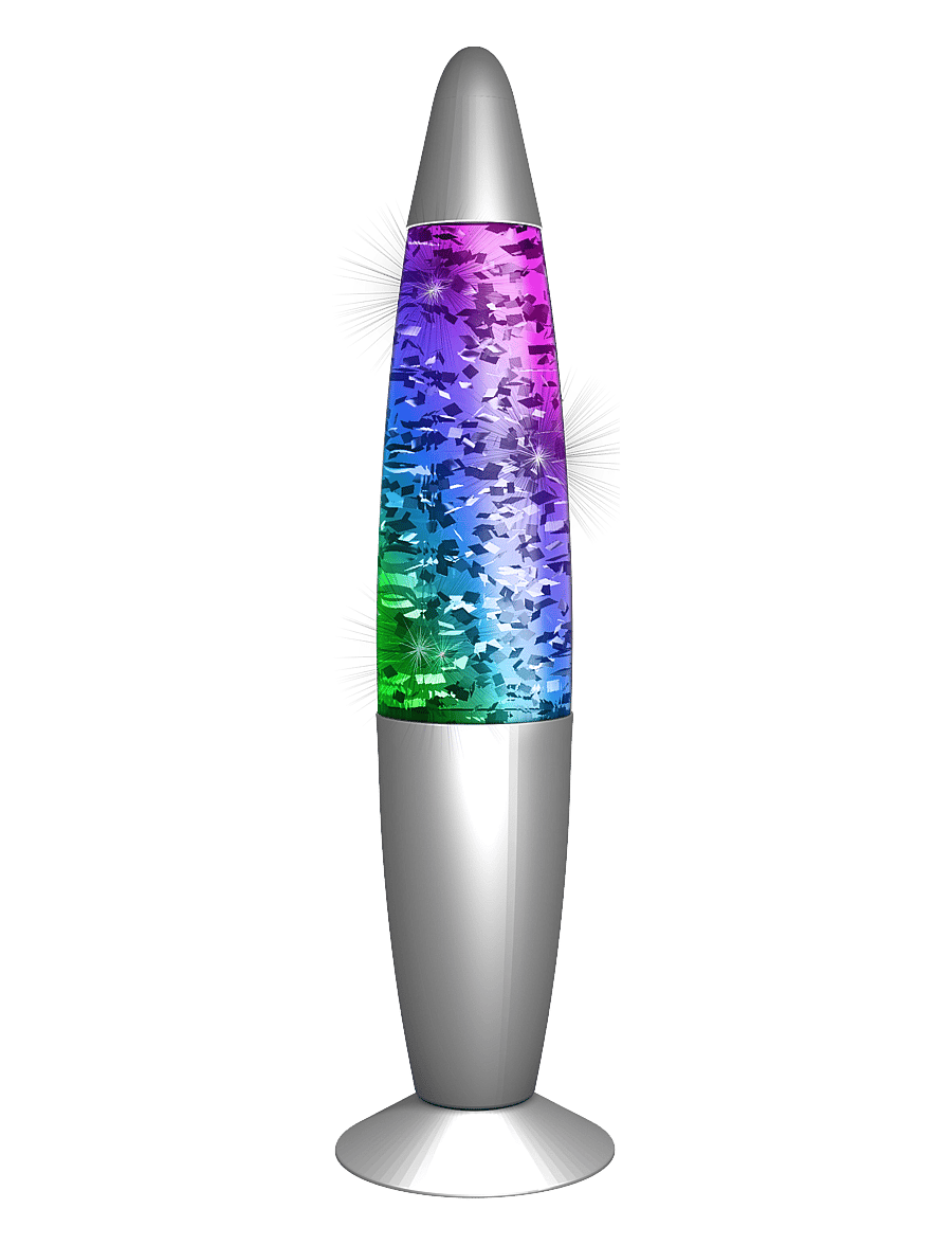Music - MUSIC Glitter Lamp - bordslampor - multicolor - 0