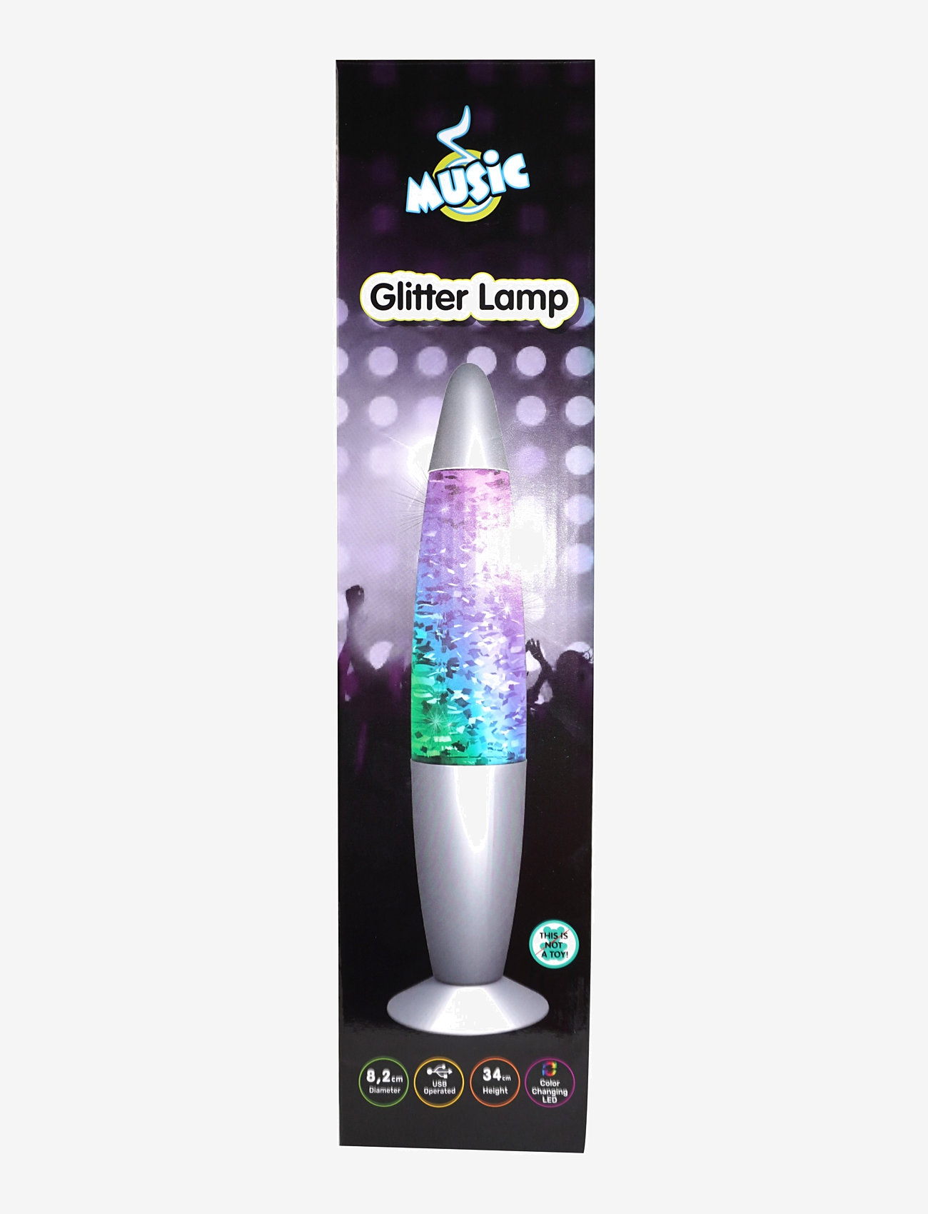 Music - MUSIC Glitter Lamp - multicolor - 2