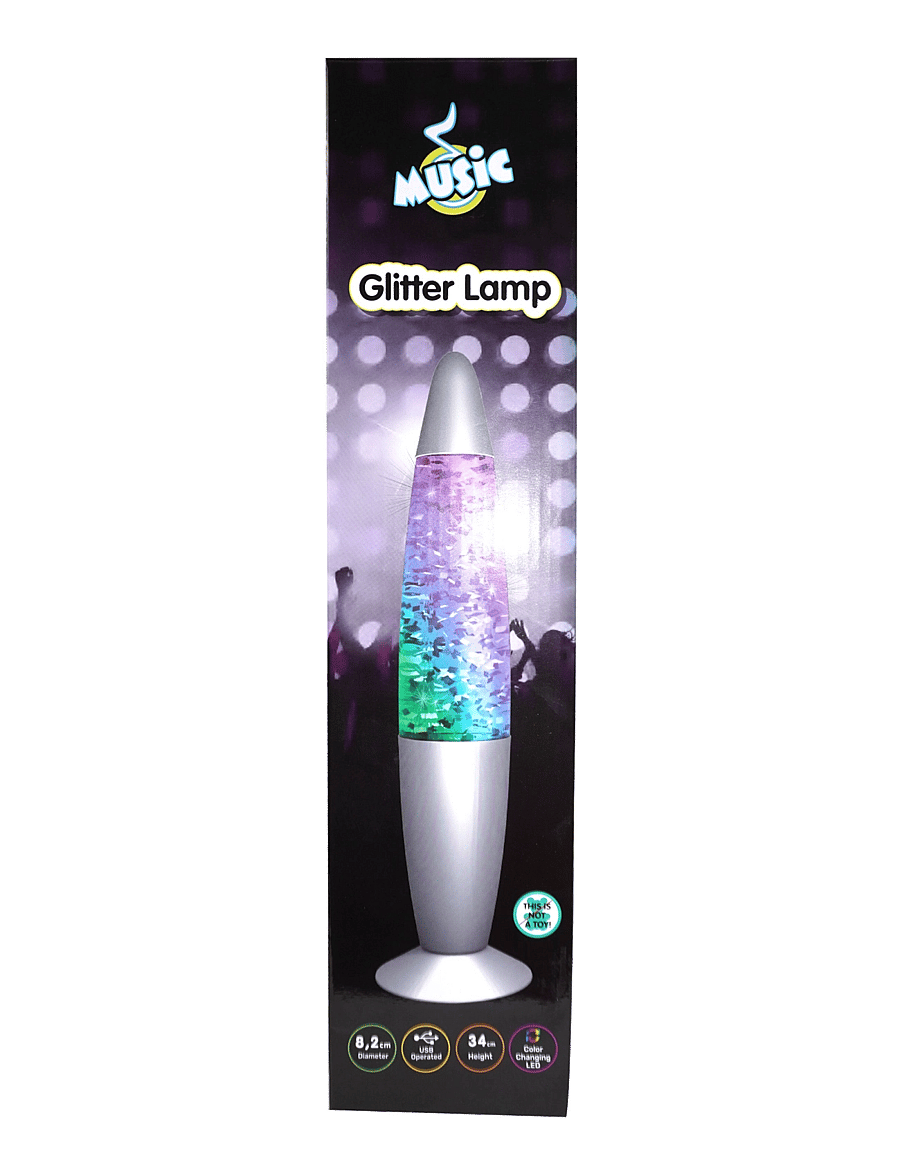 Music - MUSIC Glitter Lamp - bordslampor - multicolor - 2