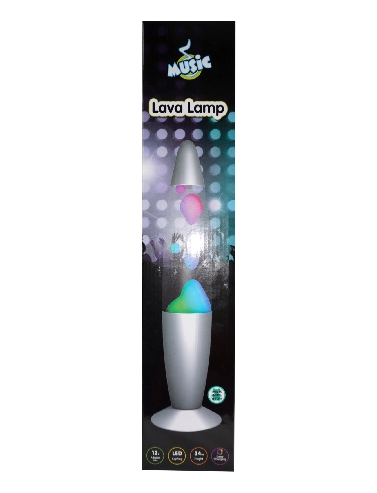 Music - MUSIC Lava Lamp Color Changing - bordslampor - multicolor - 1