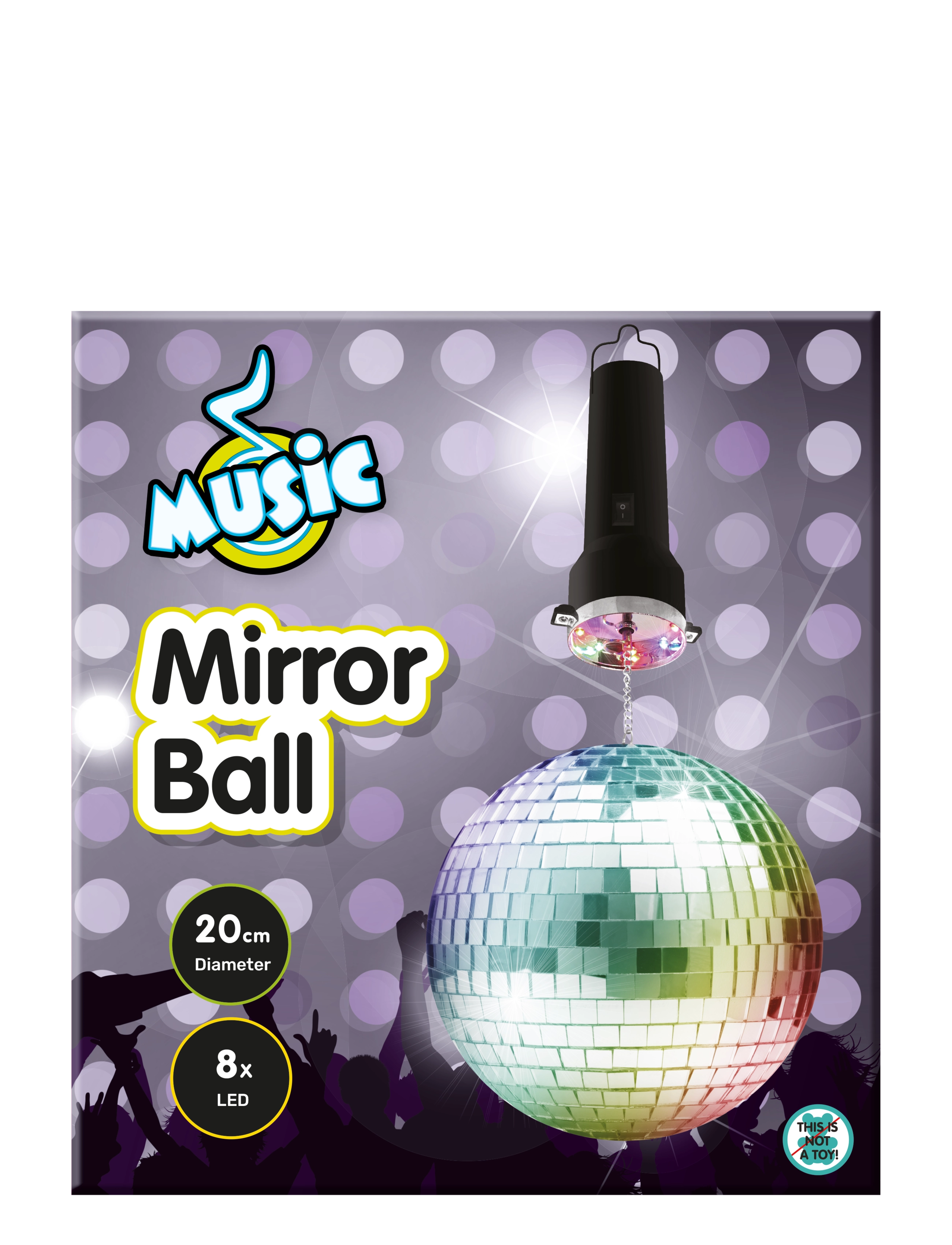 Music - MUSIC Mirror Ball 20cm - musikinstrument - multicolor - 1