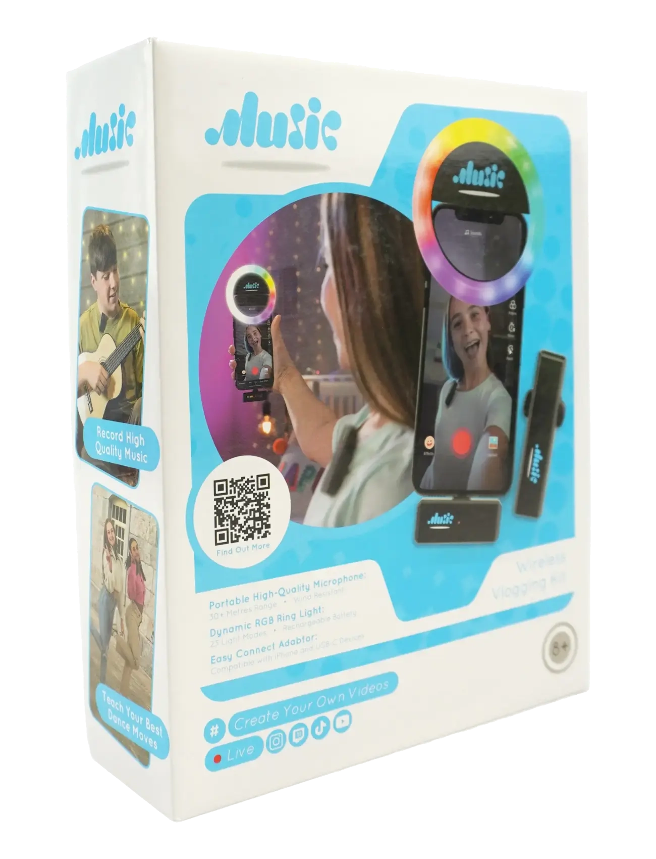 Music - MUSIC Vlogging kit - lampetilbehør - multicolor - 3